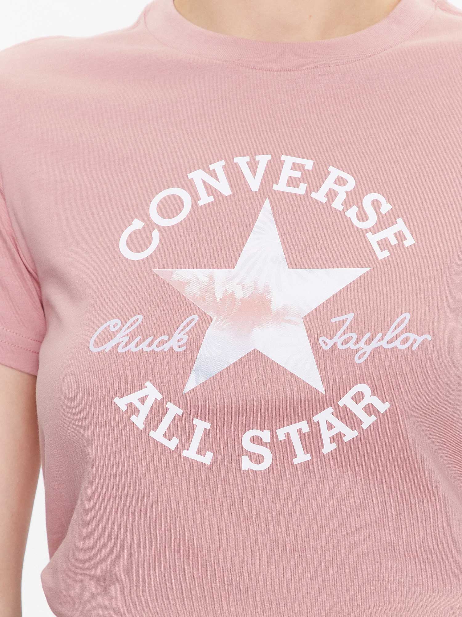 CONVERSE Тениска FLORAL CHUCK TAYLOR ALL STAR