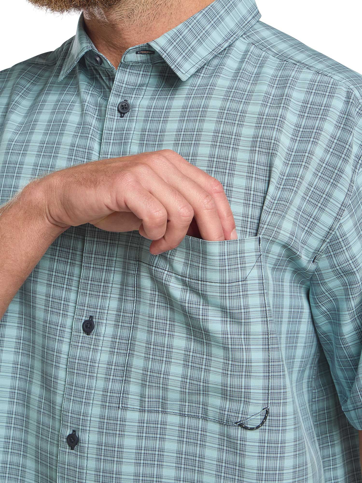 JACK WOLFSKIN Риза MESETA SHIRT M