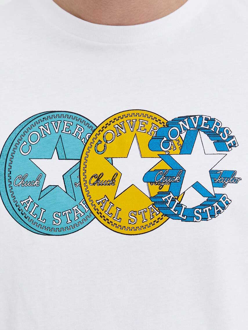 CONVERSE Тениска CHUCK PATCH DISTORT TEE