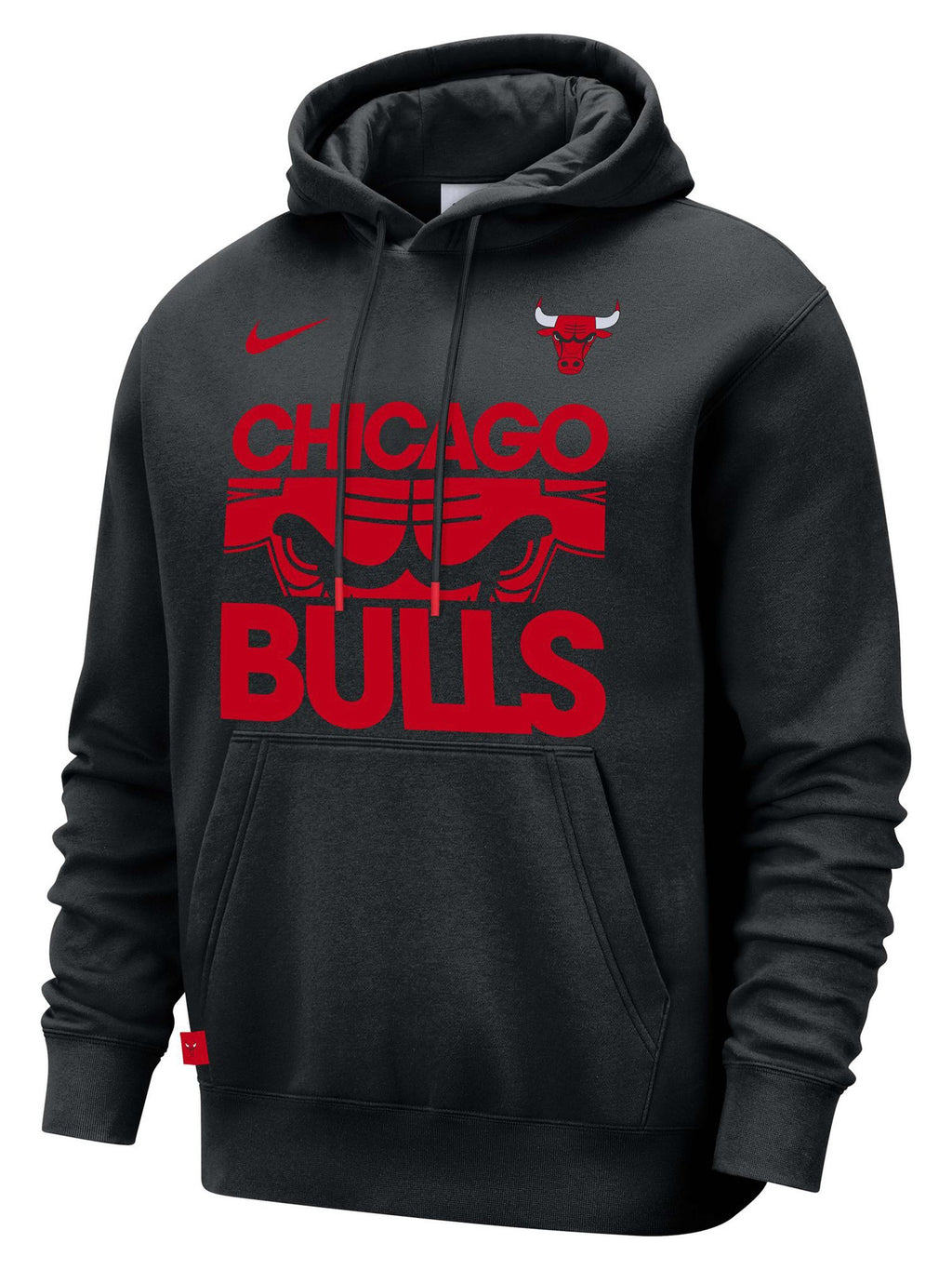 NIKE Суитшърт CHI MNK CLUB HOODIE PO CTS