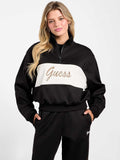 GUESS Блуза FABIA HALF-ZIP SWEAT