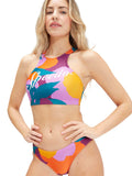 SPEEDO Бански 2 части WOMENS PRINTED LOGO VOLLEY