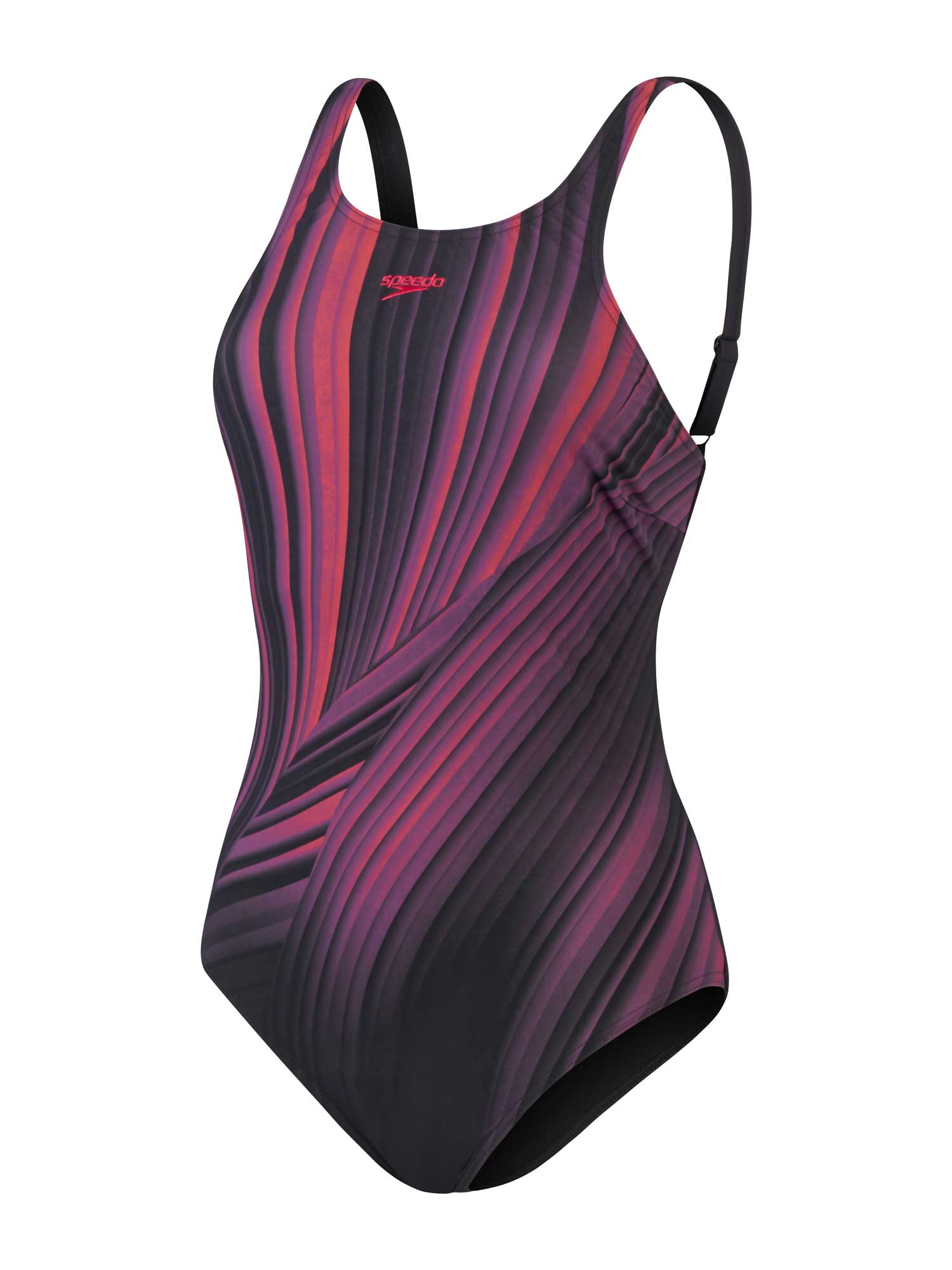 SPEEDO Цял бански WOMENS SHAPING ENLACE PRINTED