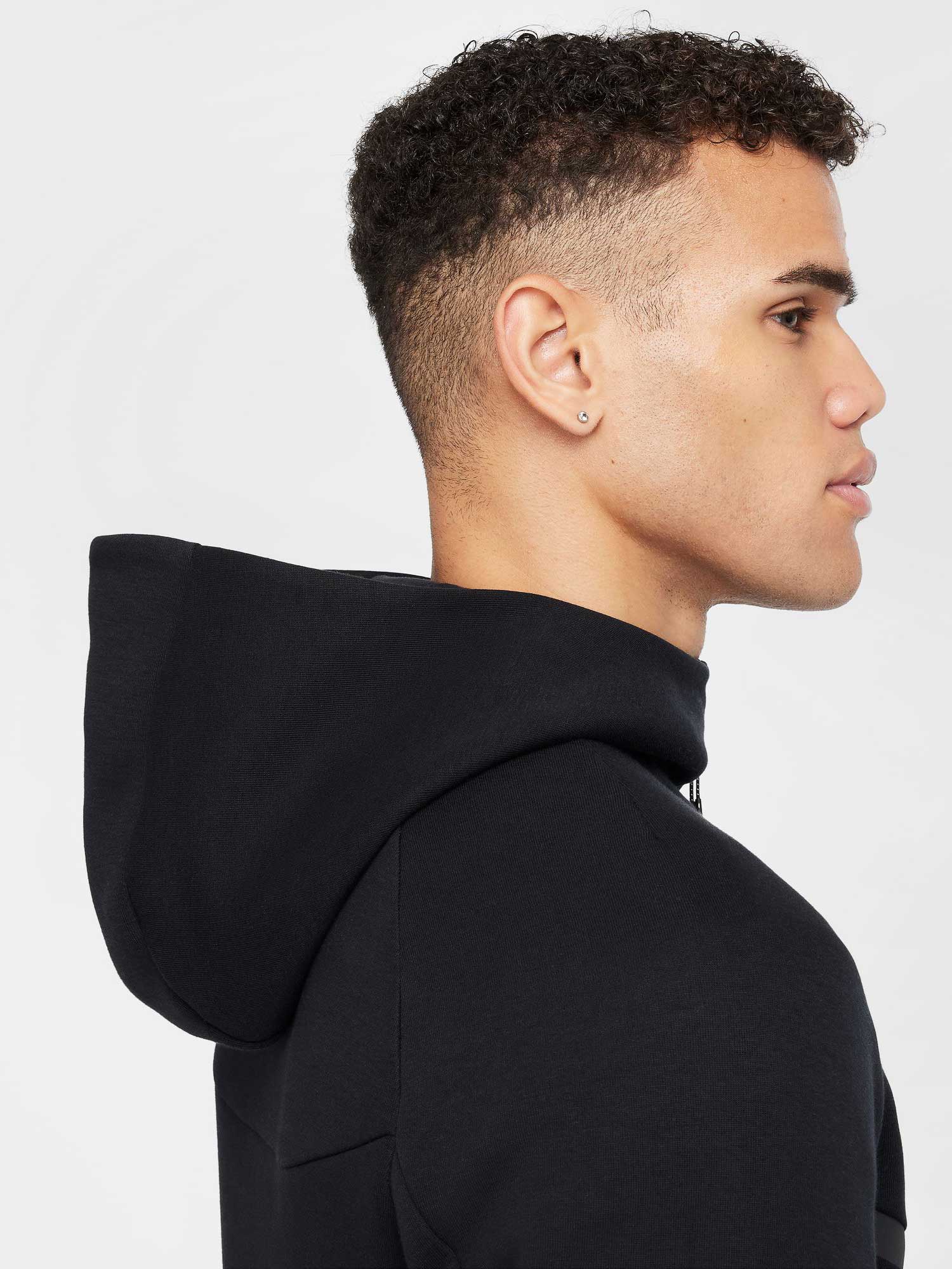 NIKE Суитшърт M NK TCH FLC FZ WR HOODIE
