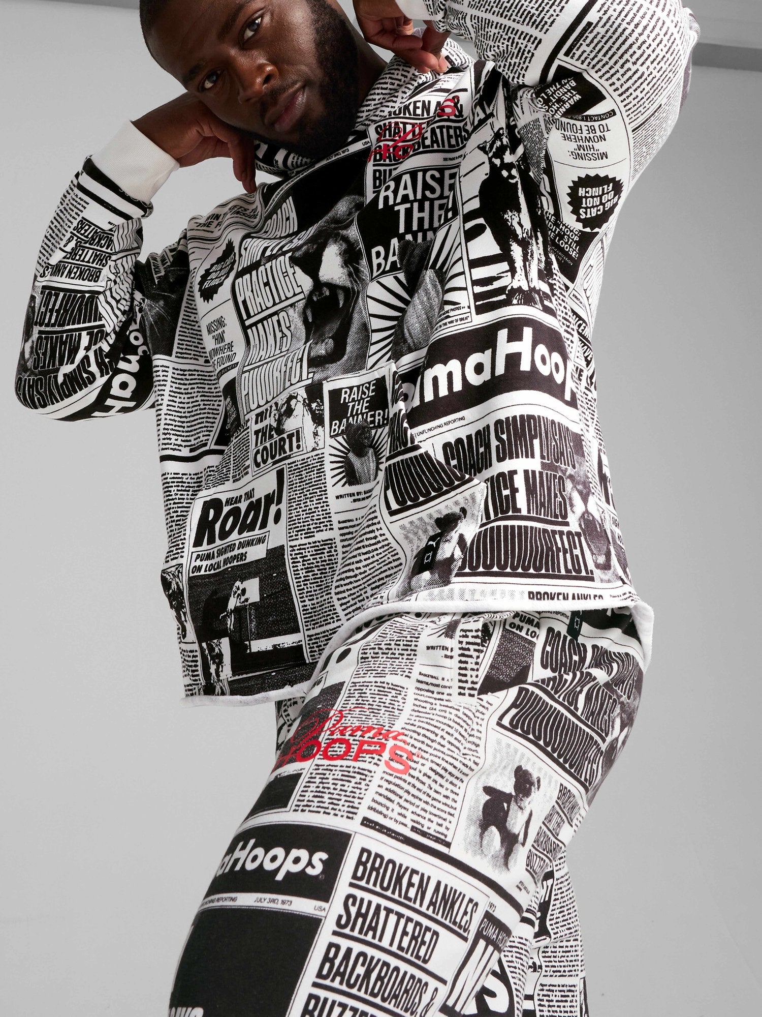 PUMA Спортно долнище Media Day Sweat
