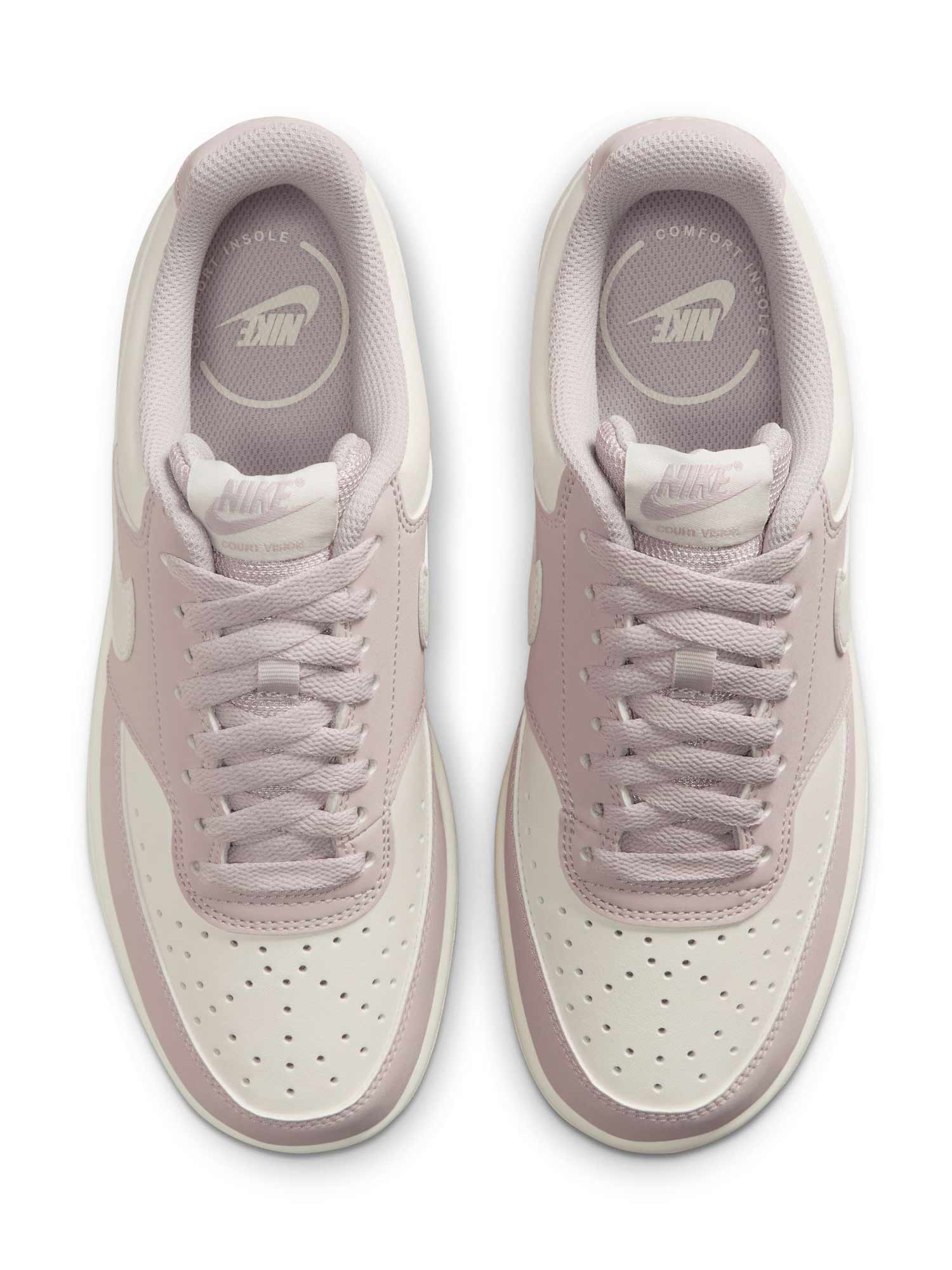 NIKE Обувки W COURT VISION LO P NBK