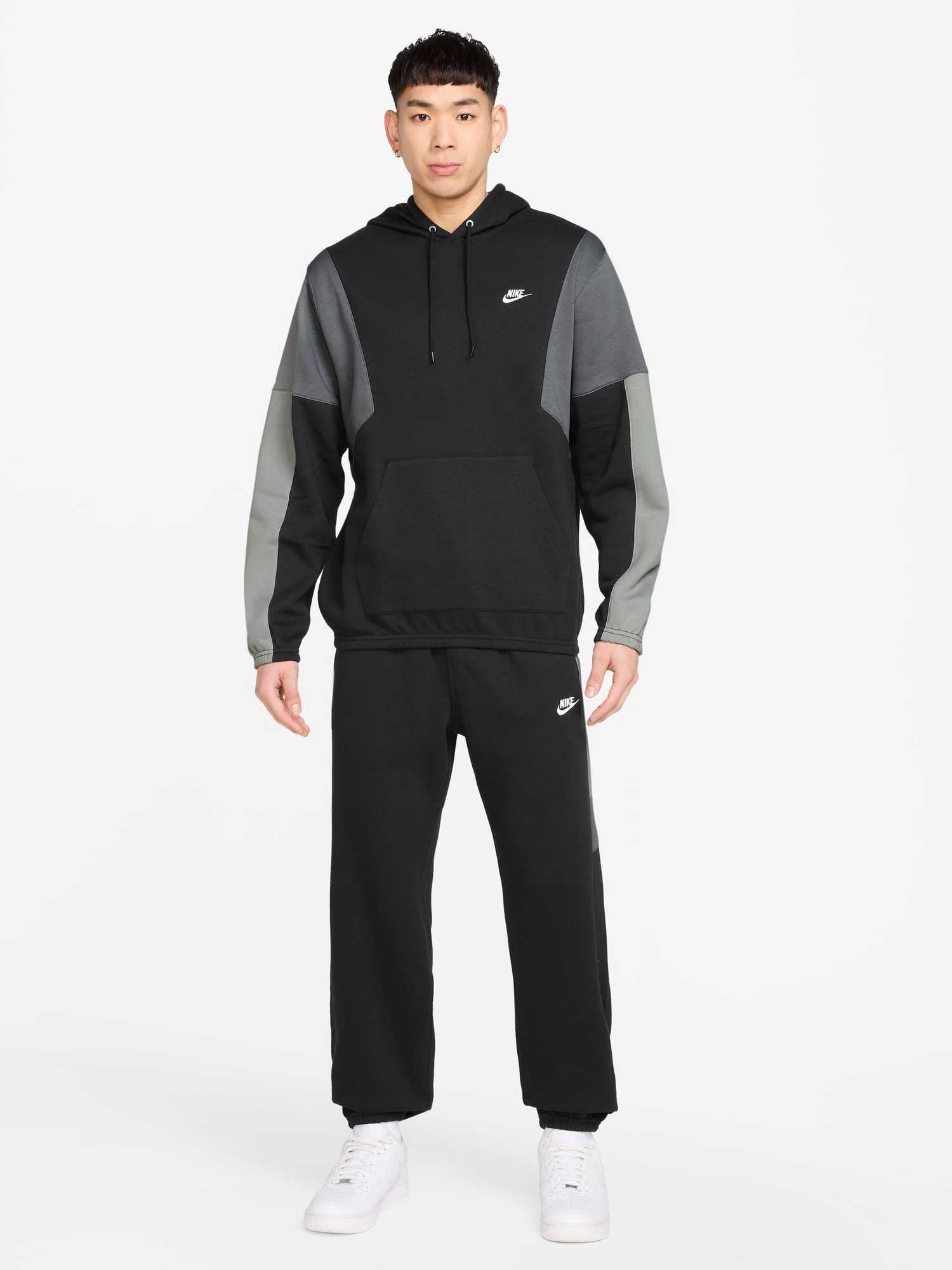 NIKE Спортен екип M NK CLUB FLEECE HDED TRACK GX