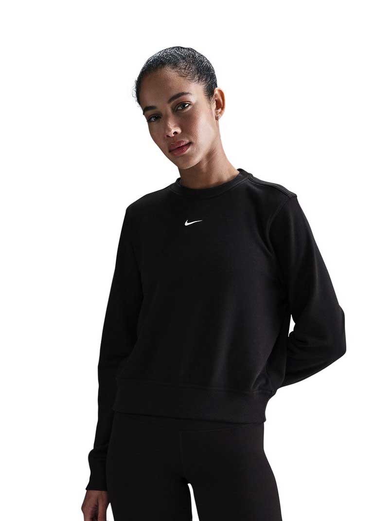 NIKE Блуза W NK ONE DF CREW HBR TT