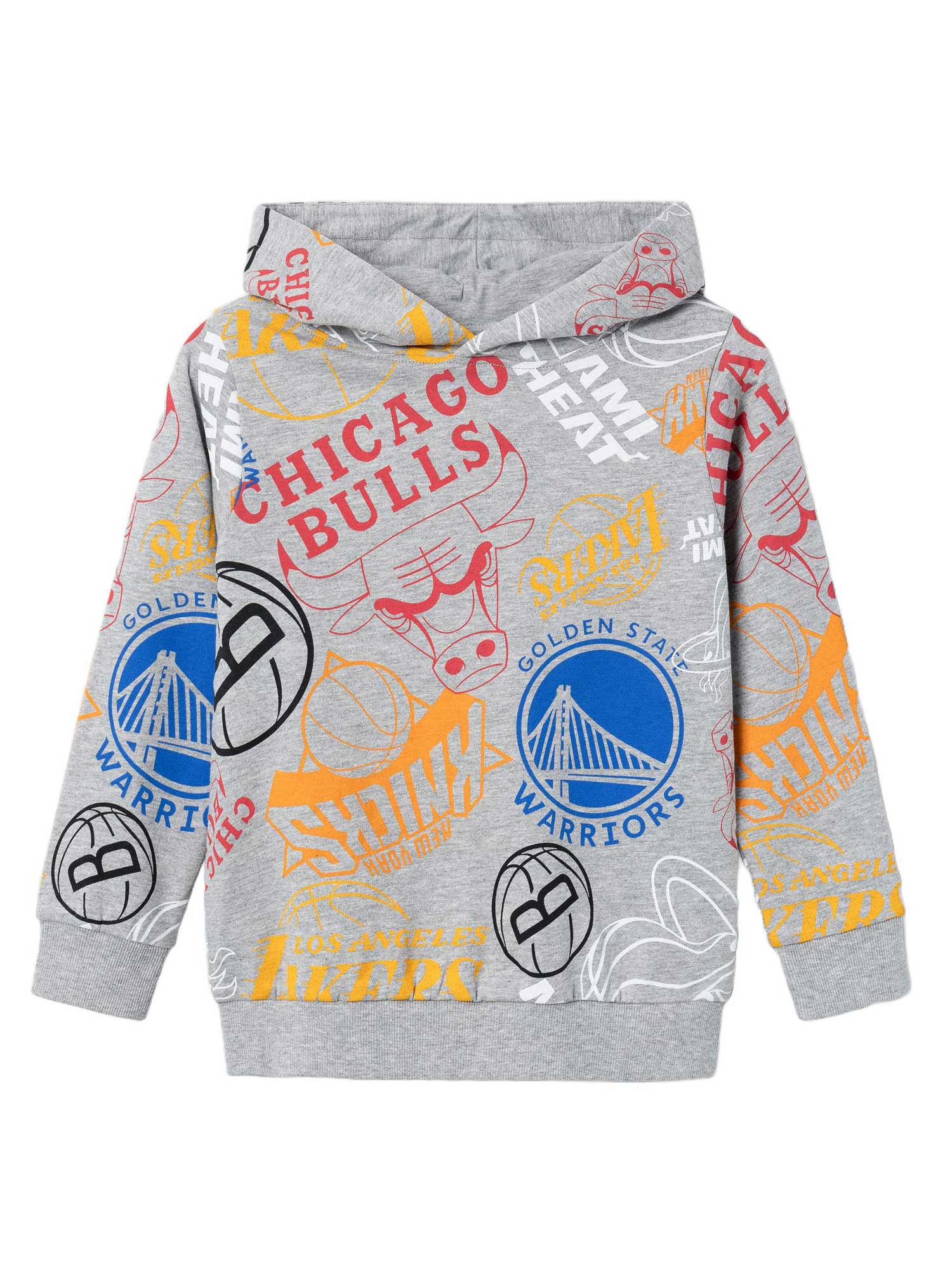 NAME IT Суитшърт NKMOTMAN NBA SWEAT WH OUS