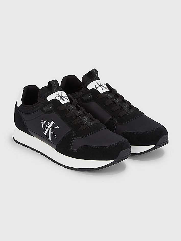 Calvin Klein Jeans Обувки RUNNER SOCK LACEUP NY-LTH