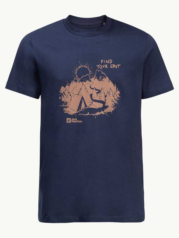 JACK WOLFSKIN Тениска FIND YOUR SPOT T M