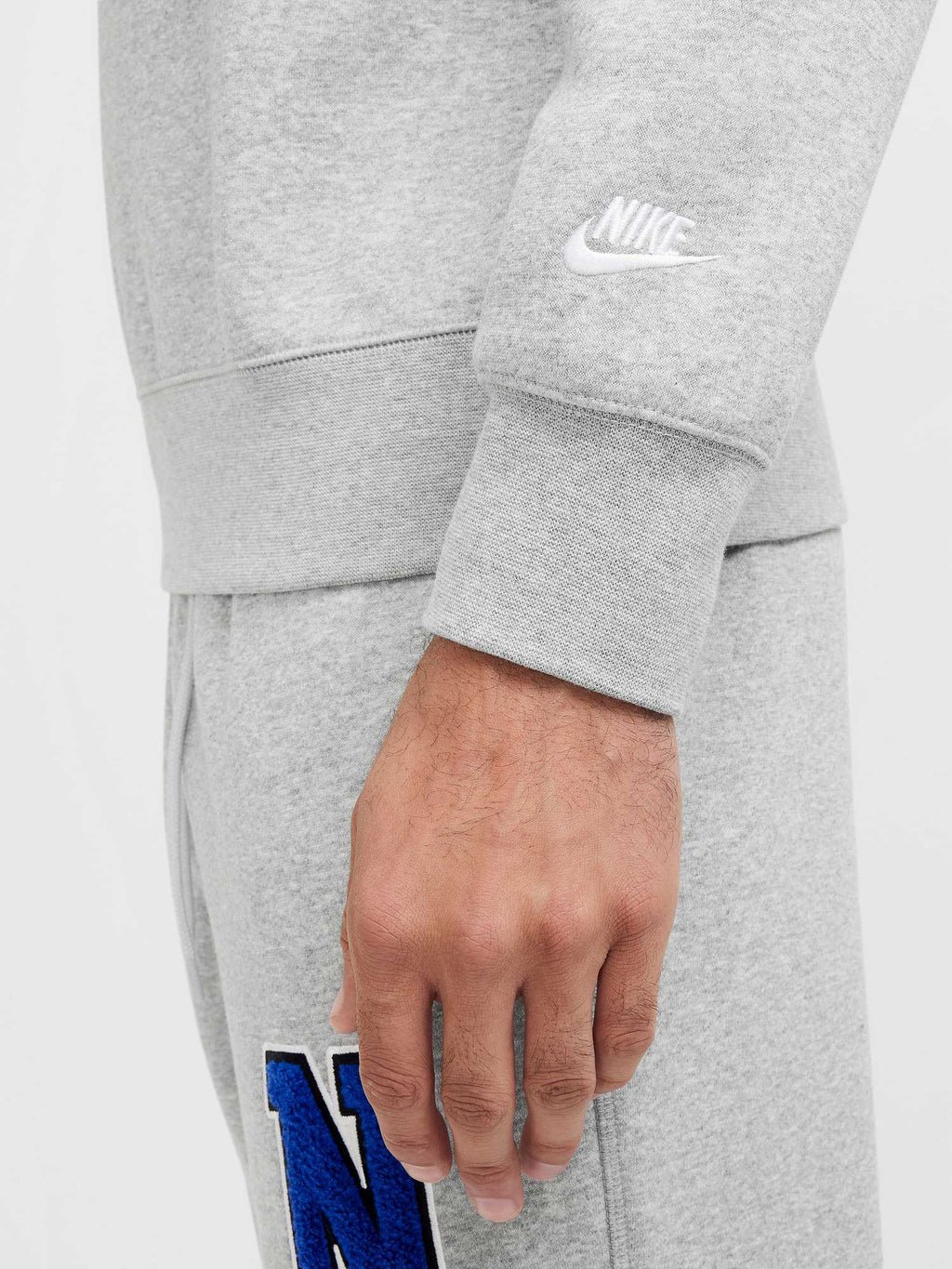 NIKE Блуза M NK CLUB BB CREW LETTERS