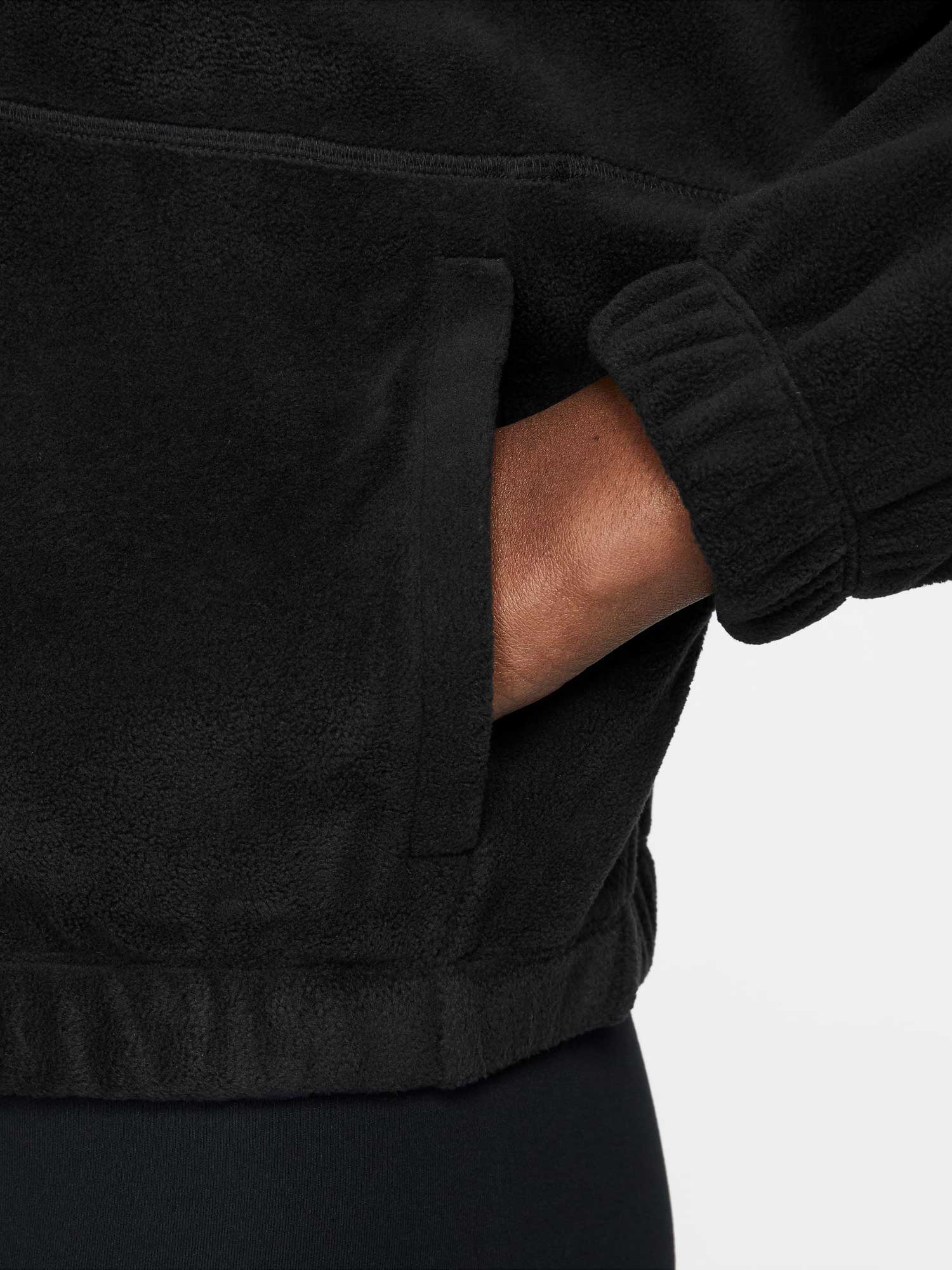 NIKE Суитшърт W NK ONE TF FZ HOODIE POLAR