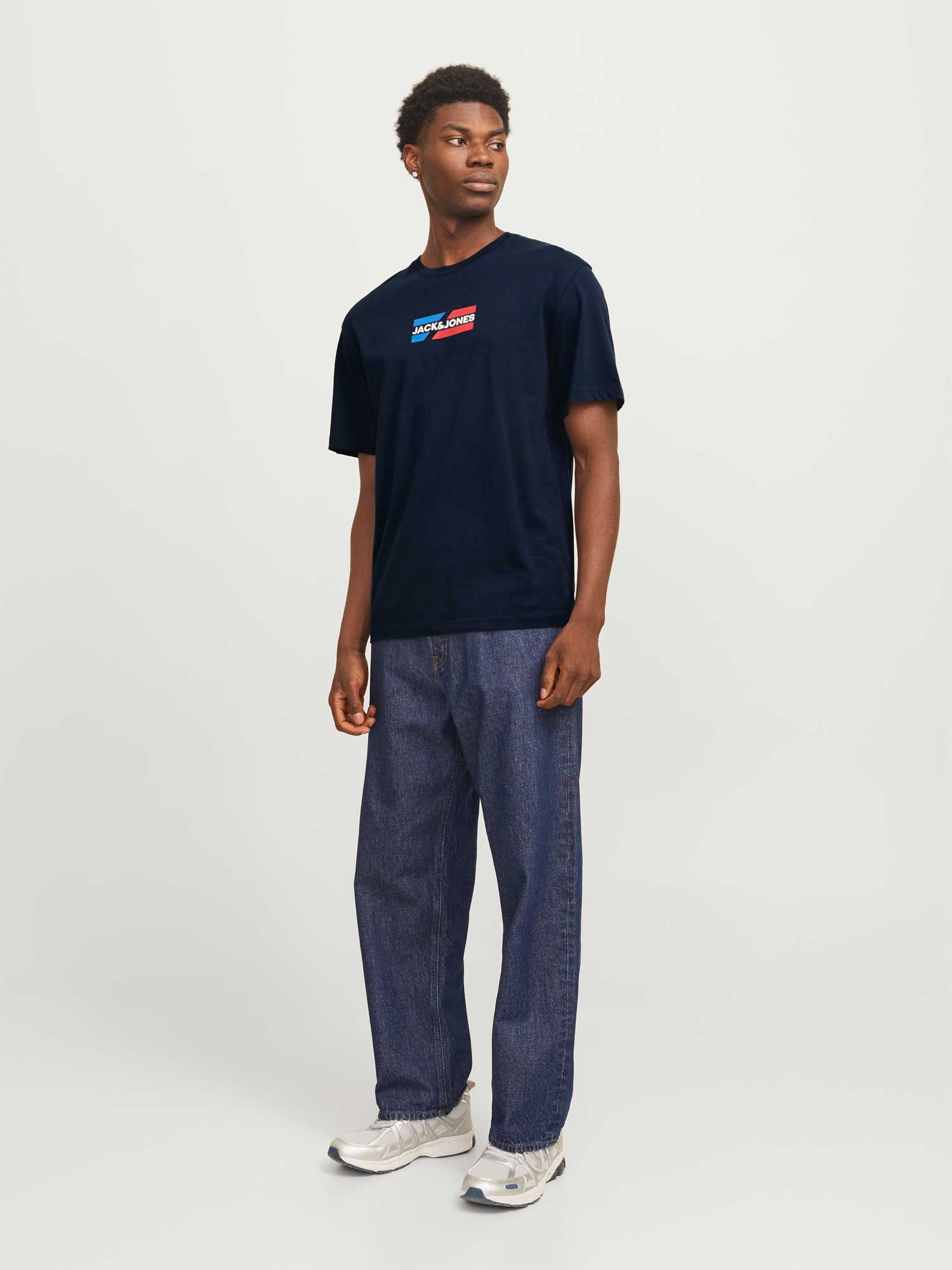 JACK & JONES Тениска JJECORP GRAPHIC TEE SS O-NECK NOOS