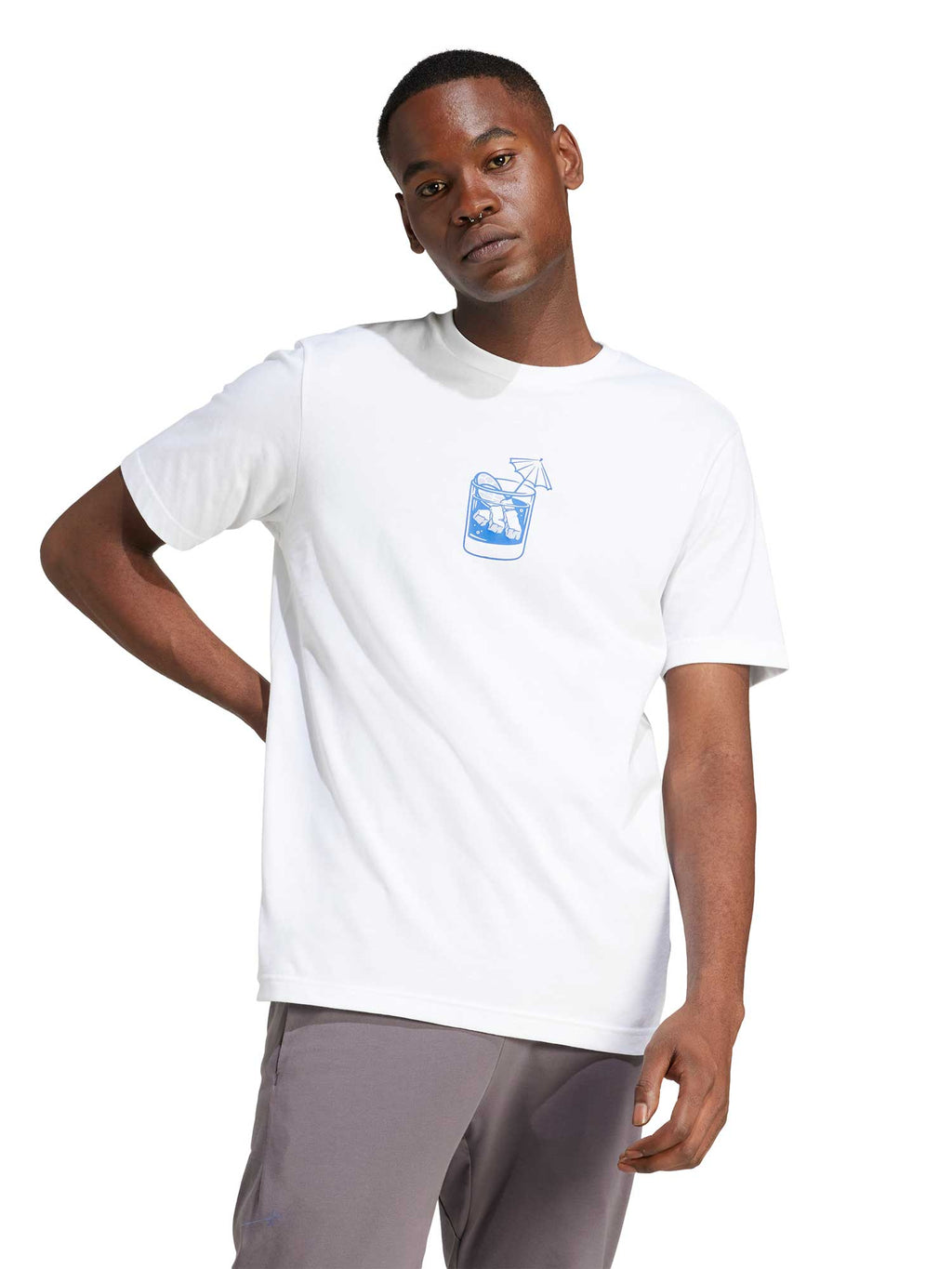 ADIDAS SPORTSWEAR Тениска Lounge Drink Graphic Tee