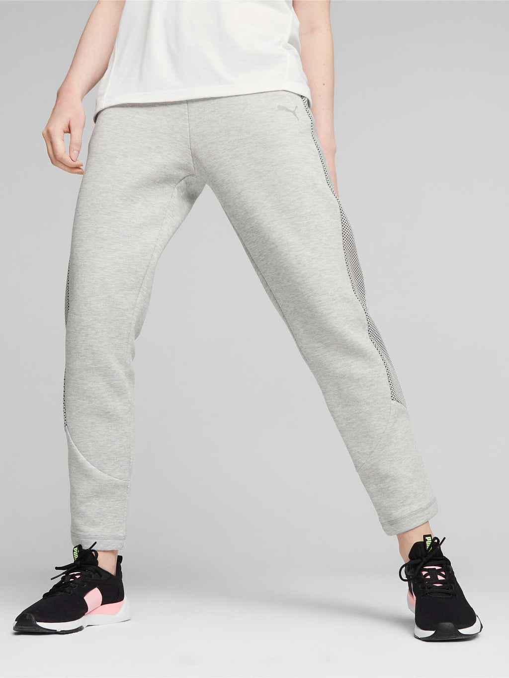 PUMA Спортно долнище EVOSTRIPE High-Waist Pants
