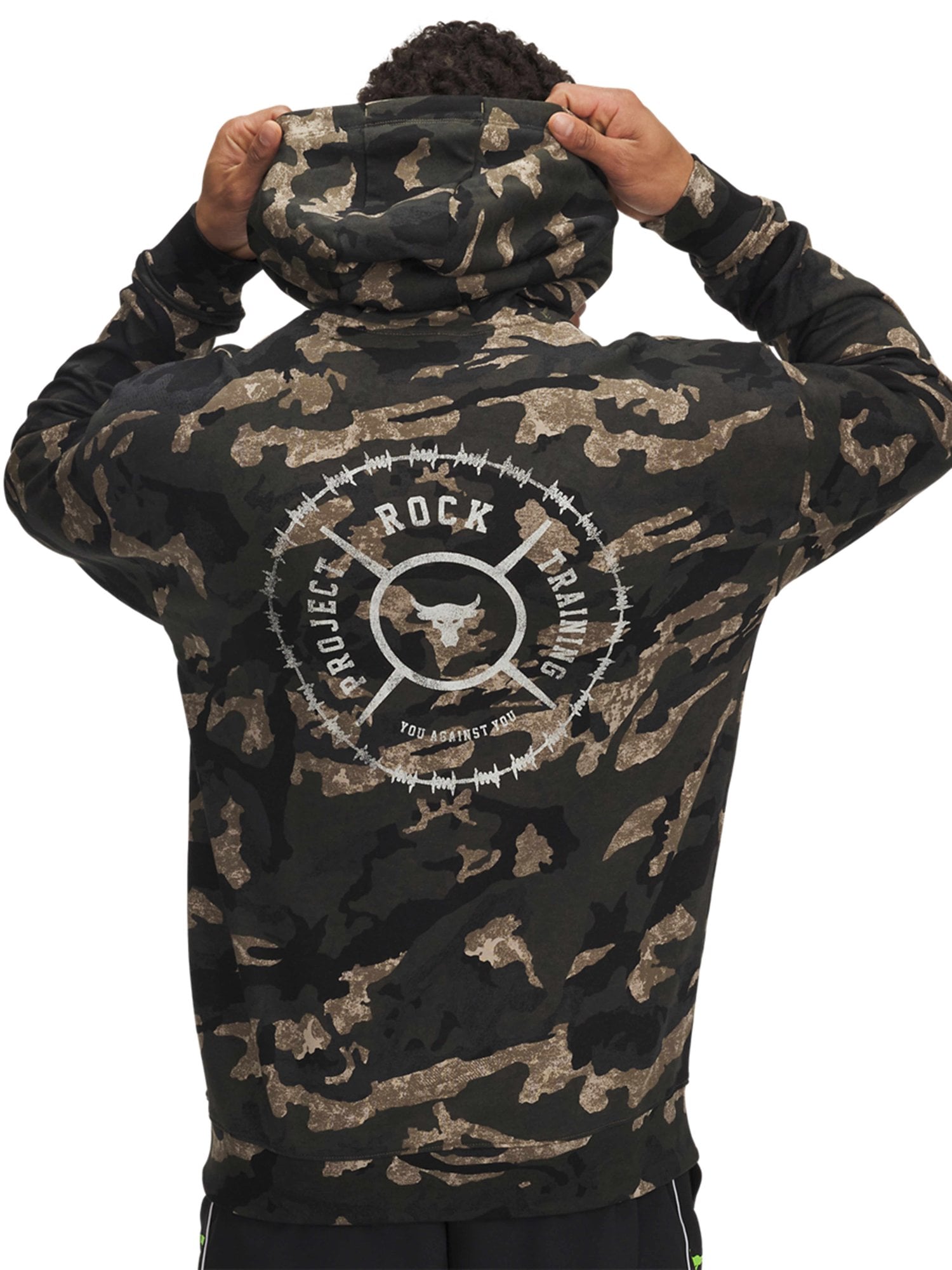 UNDER ARMOUR Суитшърт Pjt Rck AOP Terry HD