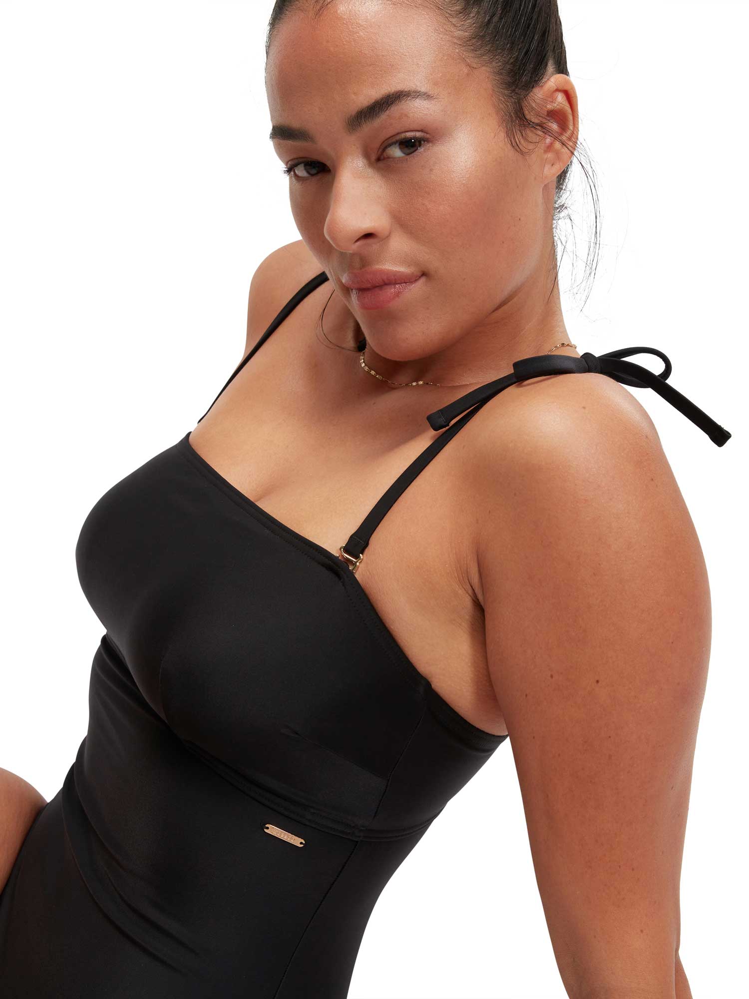 SPEEDO Цял бански WOMENS SHAPING BANDEAU