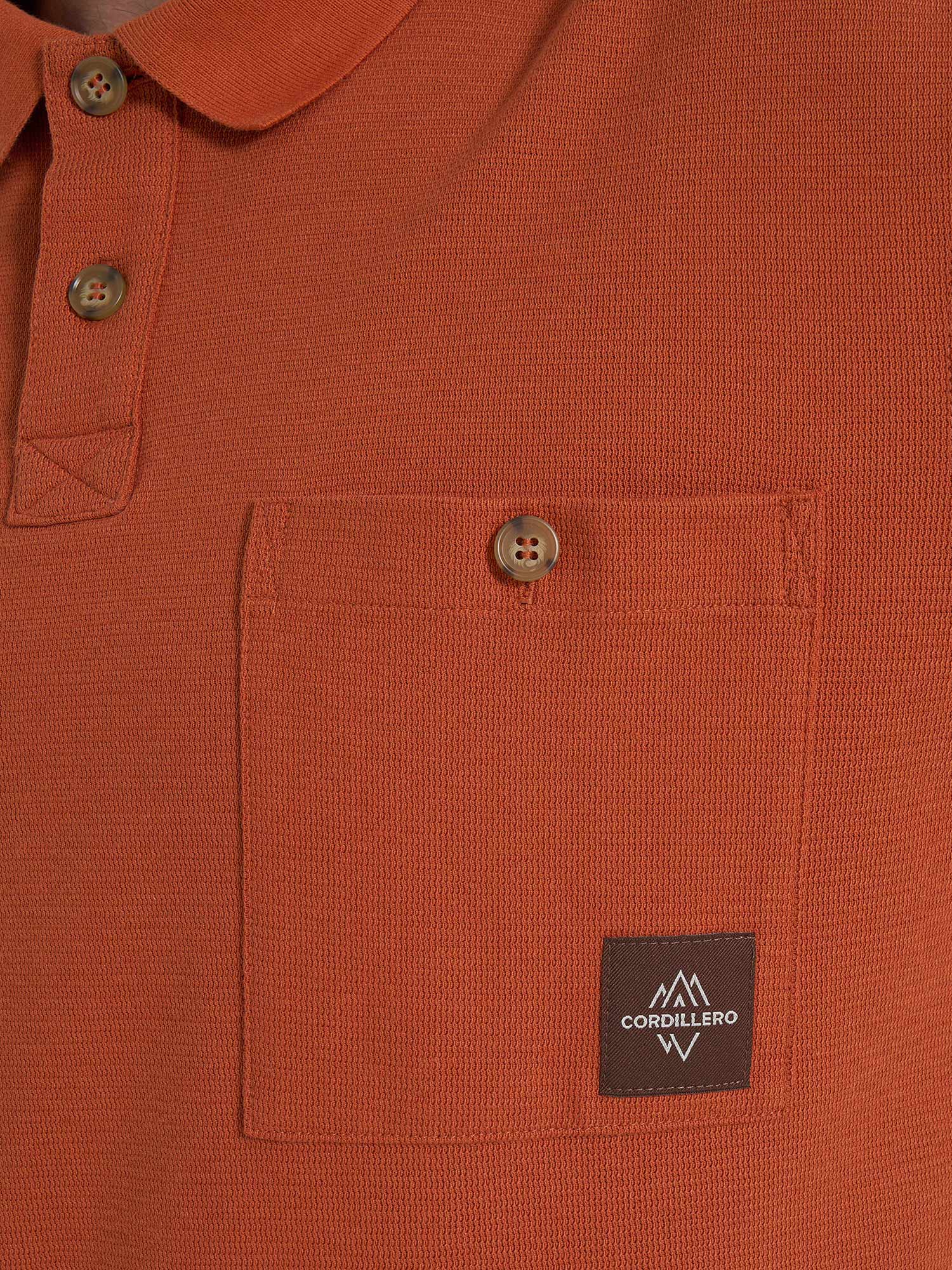 CORDILLERO Тениска Travel Male Polo Best textured fabric