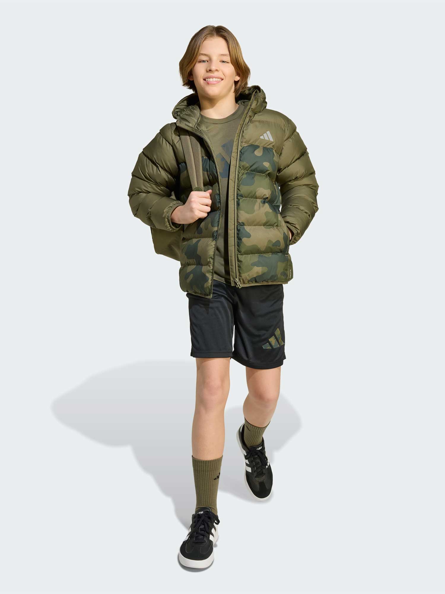 ADIDAS SPORTSWEAR Яке Synthetic Down Allover-Print Jacket Kids