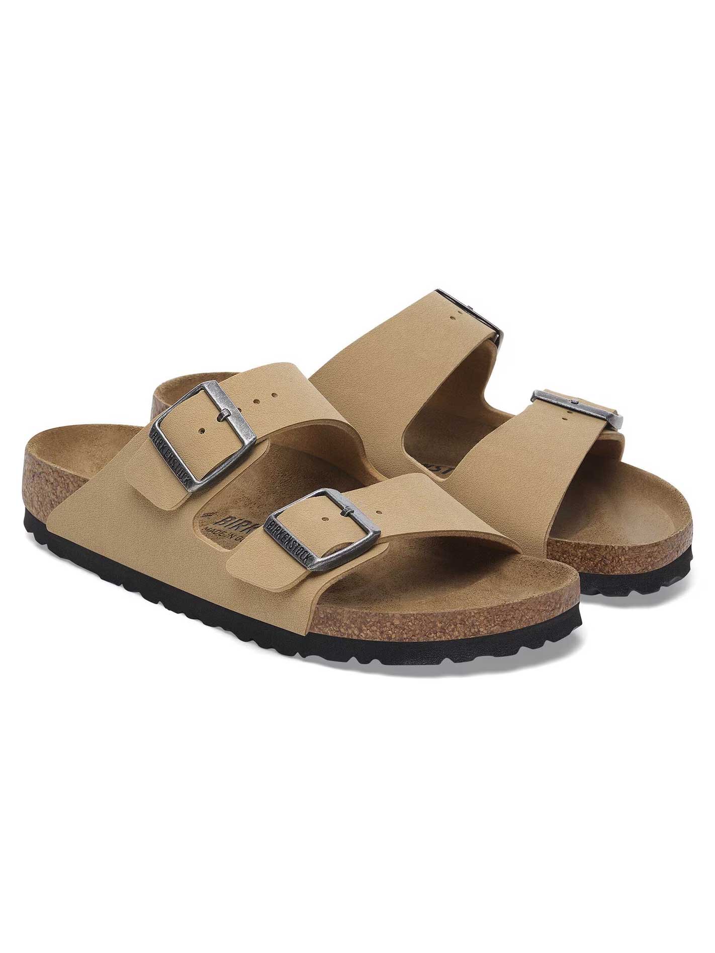 BIRKENSTOCK Чехли Arizona Birko-Flor Nubuk
