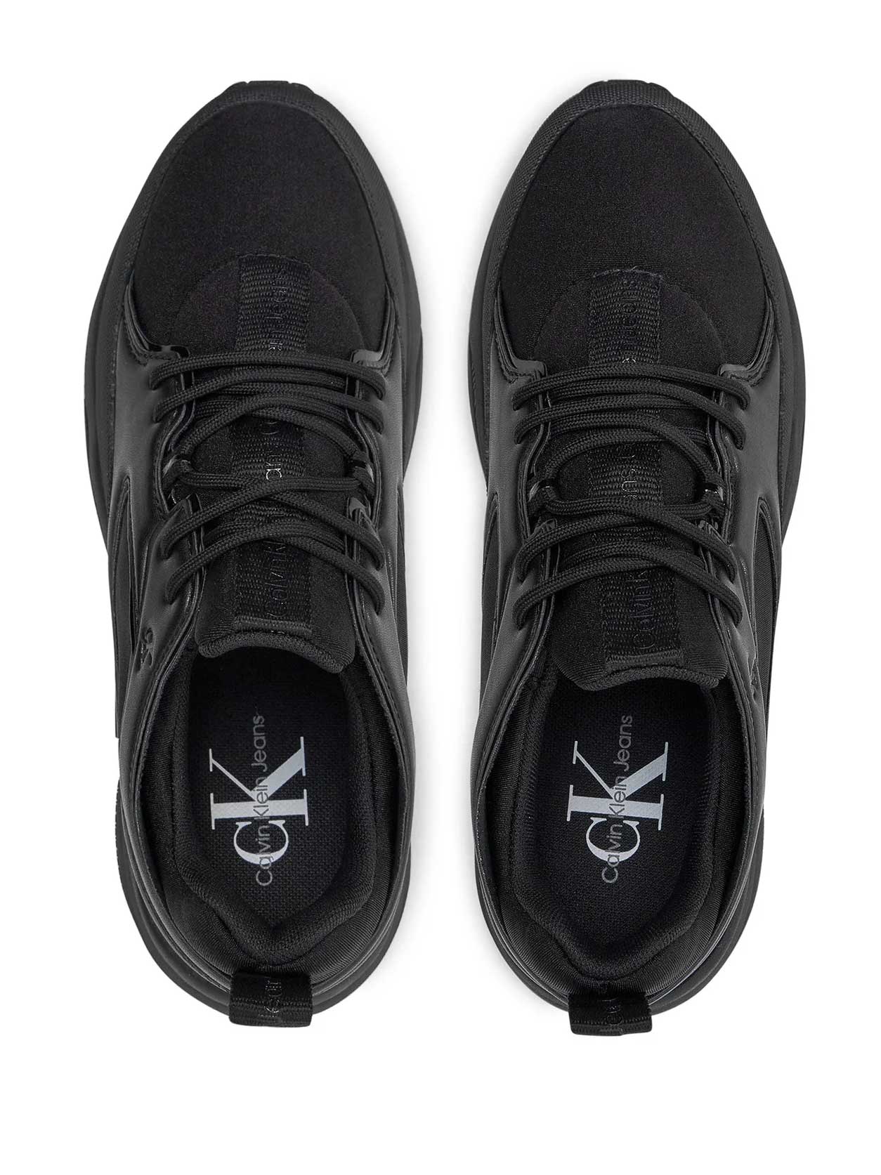Calvin Klein Jeans Обувки RETRO TENNIS LOW LACE
