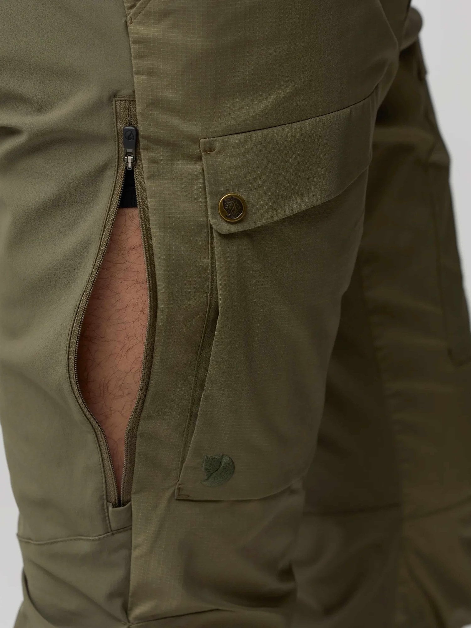 FJALLRAVEN Панталон Abisko Hybrid Trail Trs M