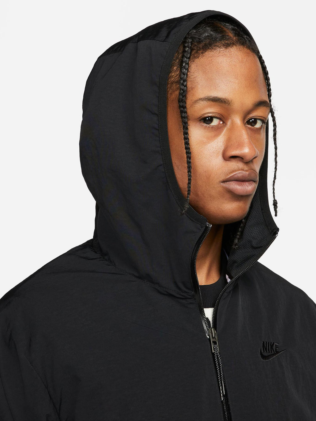 NIKE Суитшърт M NK TECH WVN JKT LND