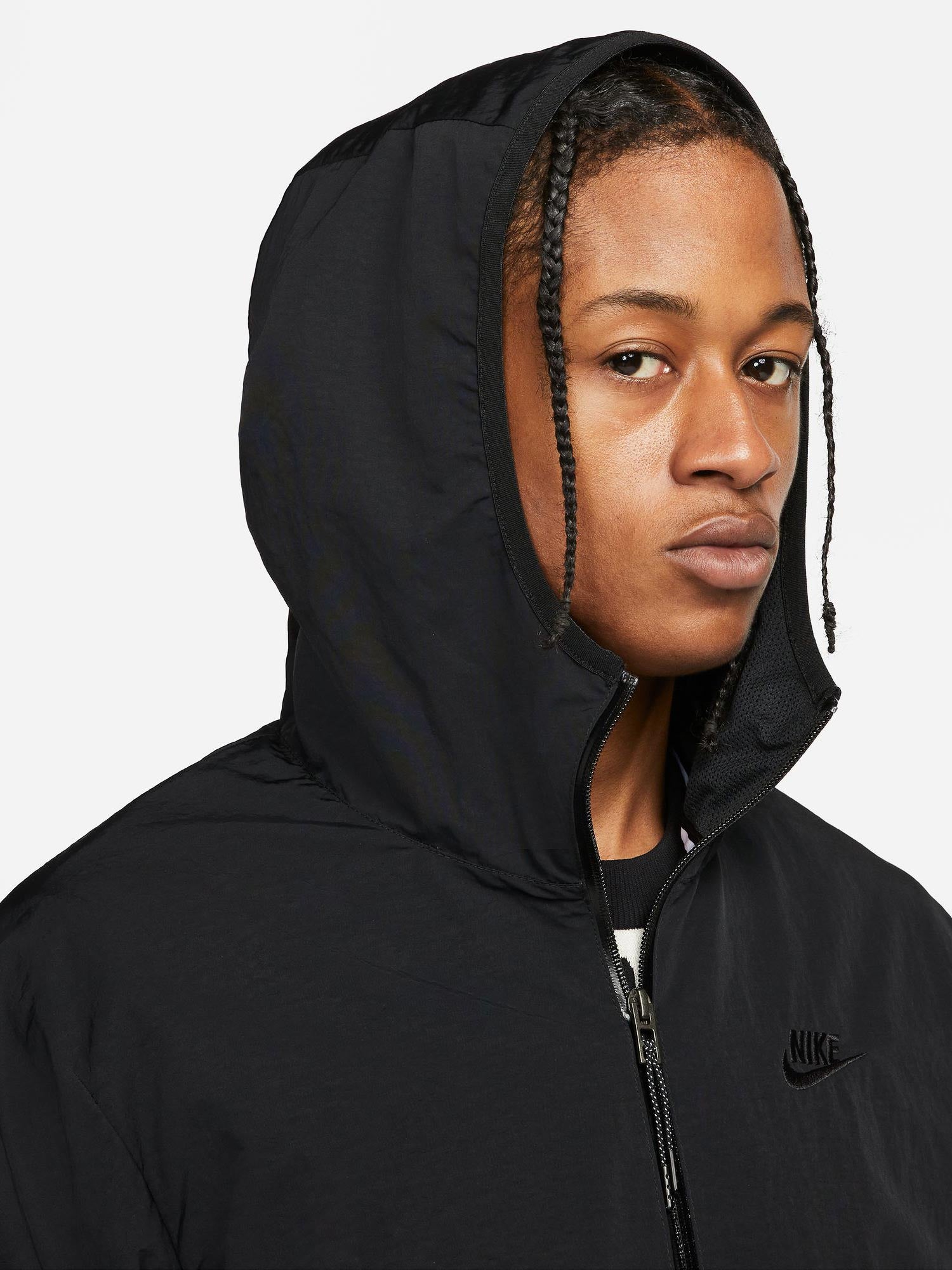 NIKE Суитшърт M NK TECH WVN JKT LND
