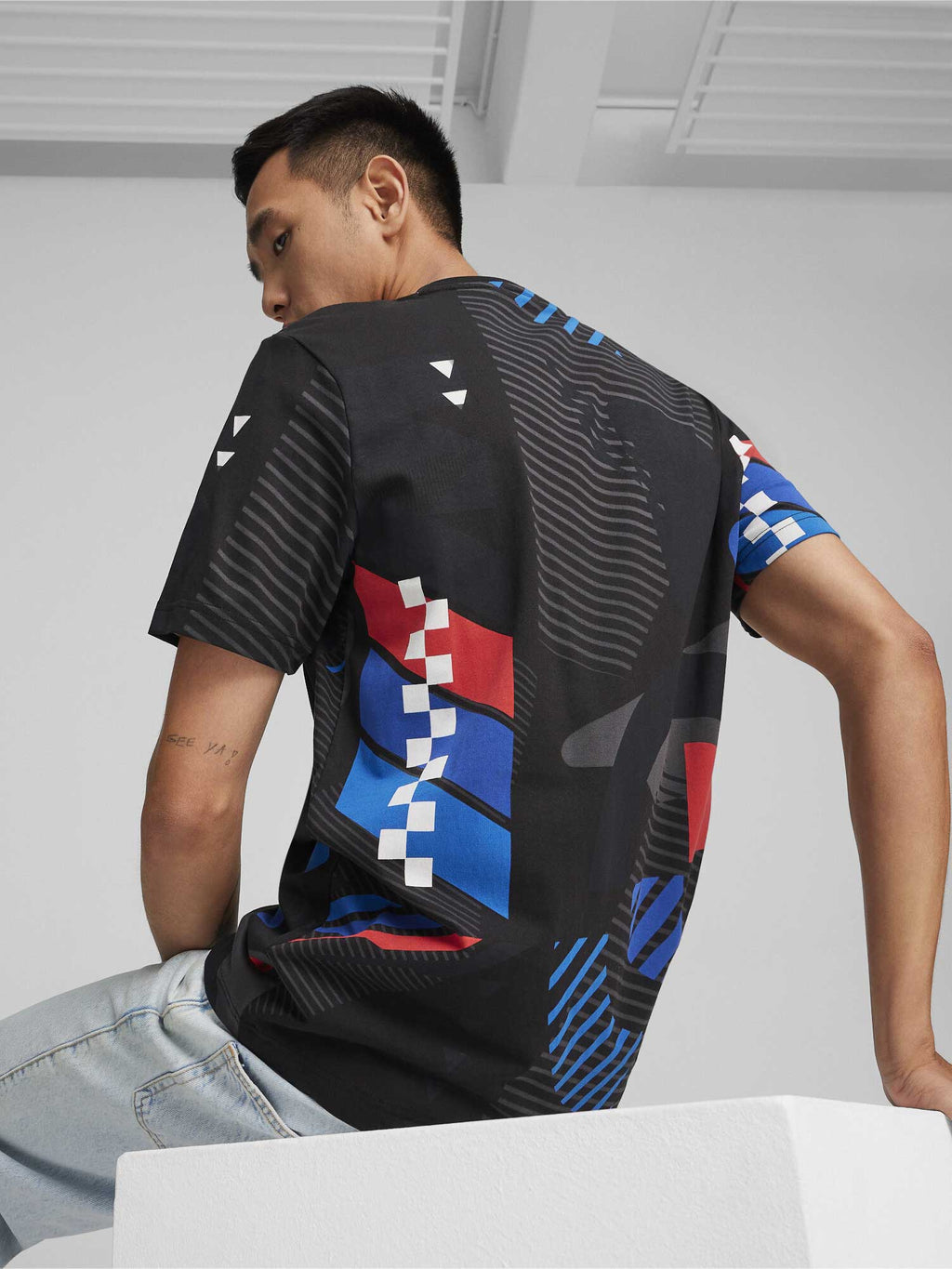 PUMA Тениска BMW MMS AOP