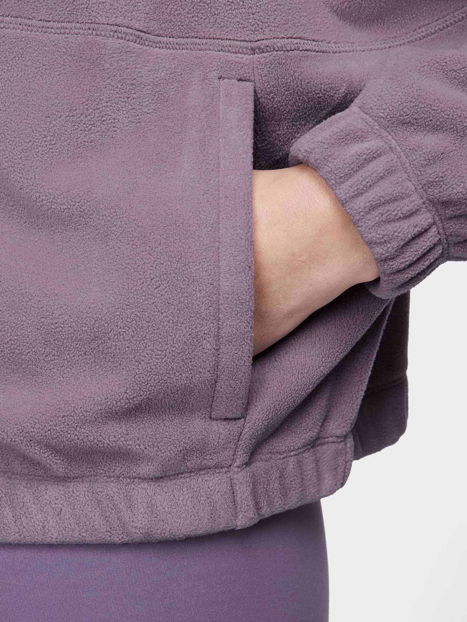NIKE Суитшърт W NK ONE TF FZ HOODIE POLAR