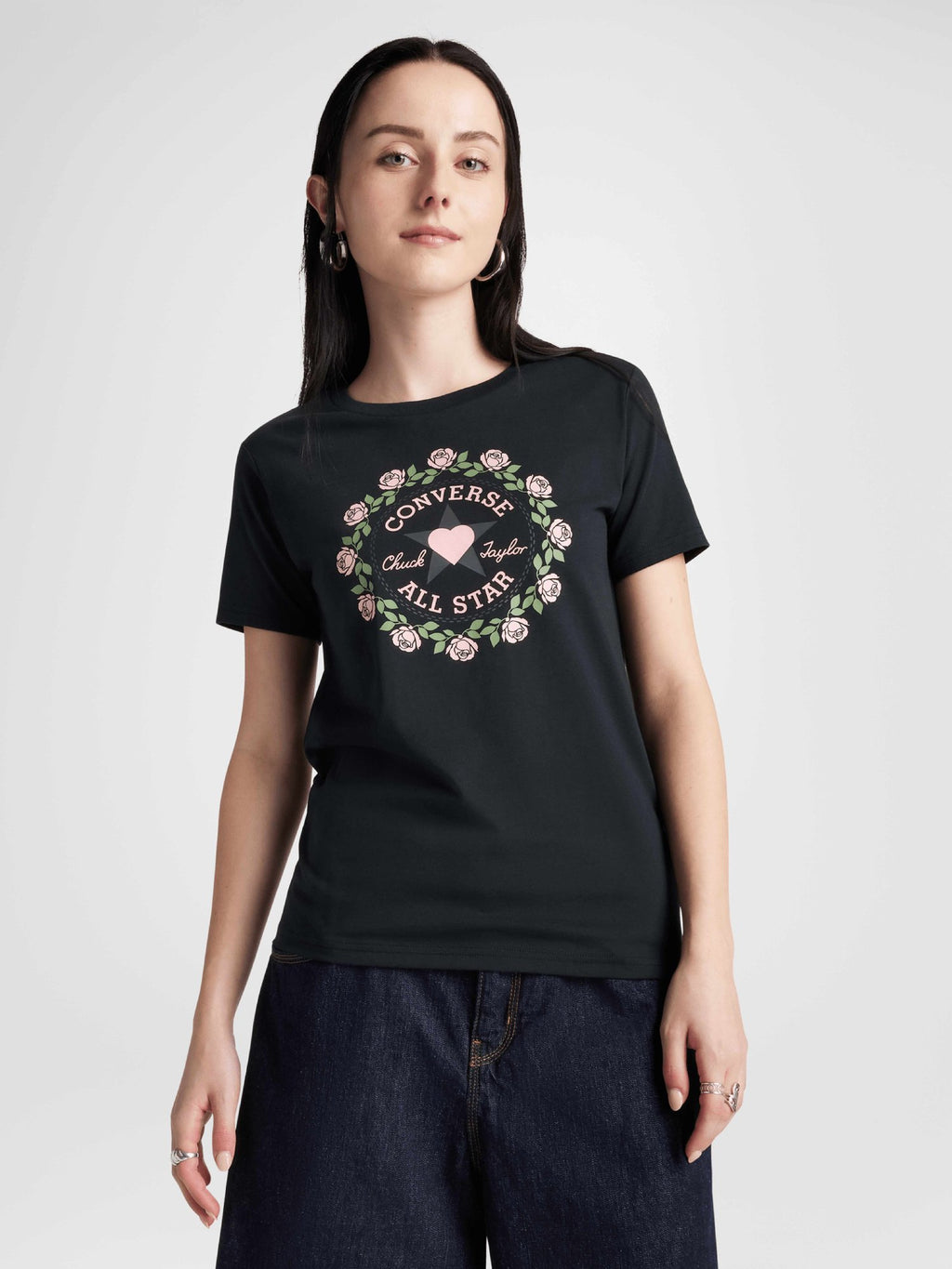 CONVERSE Тениска TLM VDAY SLIM TEE