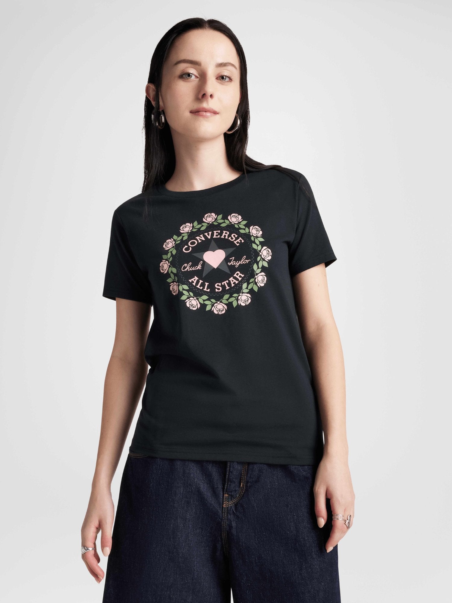 CONVERSE Тениска TLM VDAY SLIM TEE
