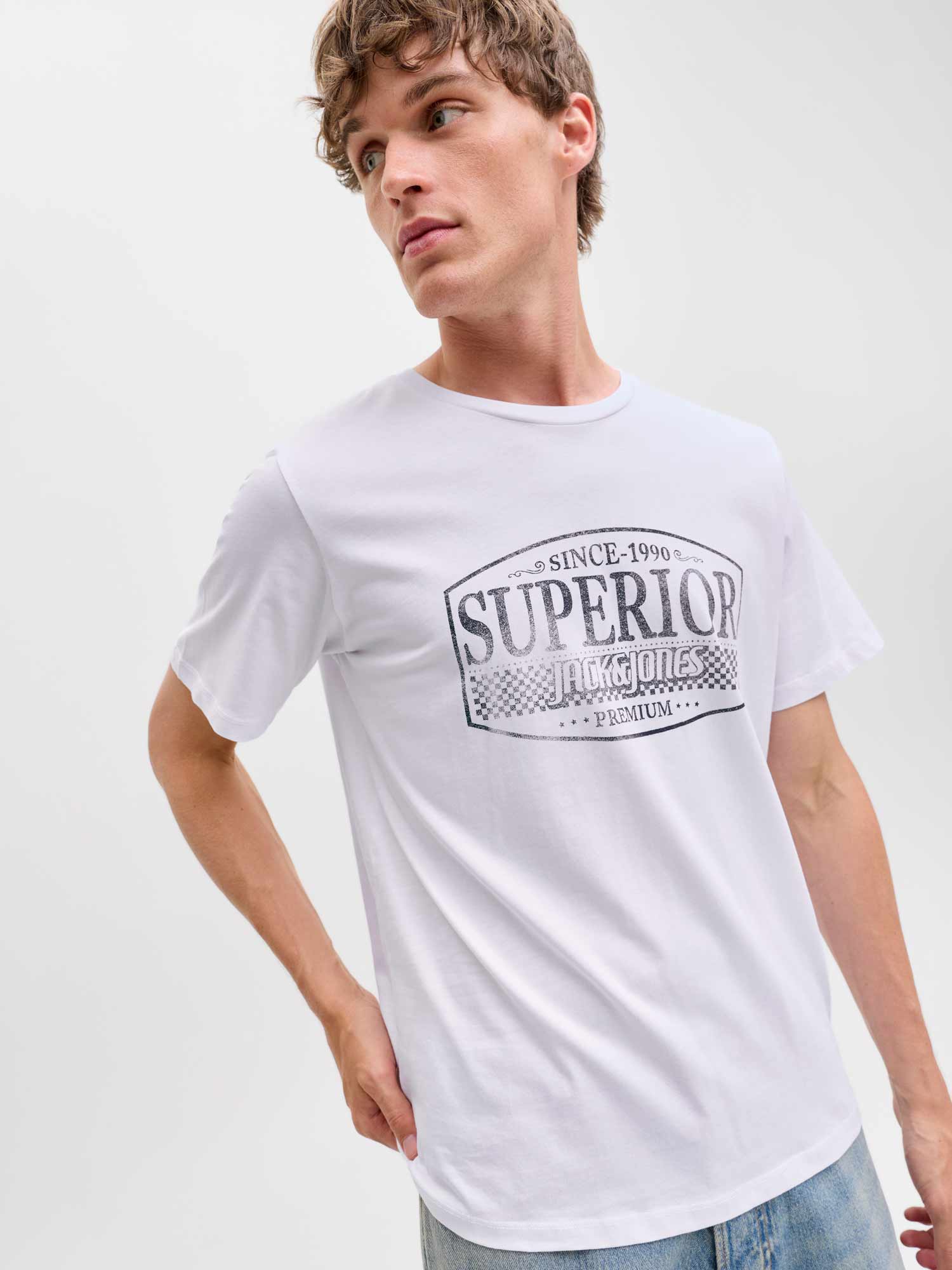 JACK & JONES Тениска JPRBLUNOAH SS TEE FST