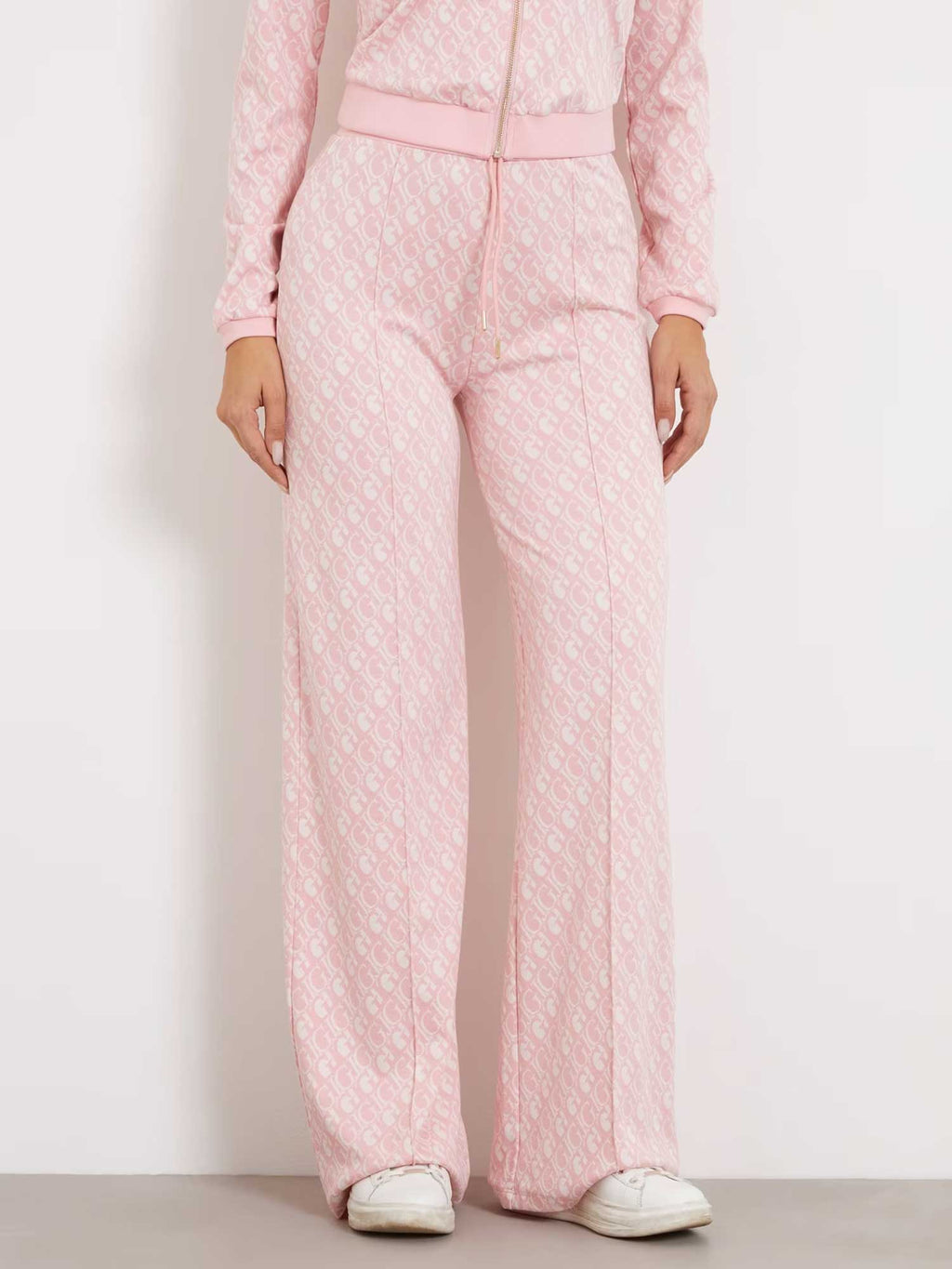 GUESS Спортно долнище GJ LOGO STRAIGHT LON