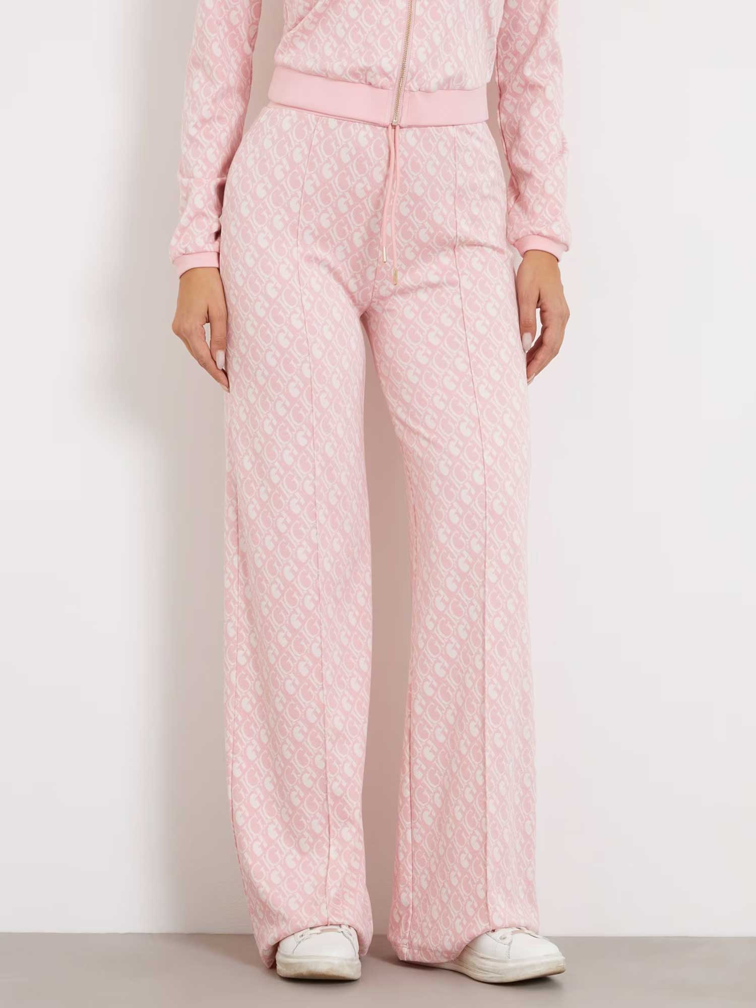 GUESS Спортно долнище GJ LOGO STRAIGHT LON