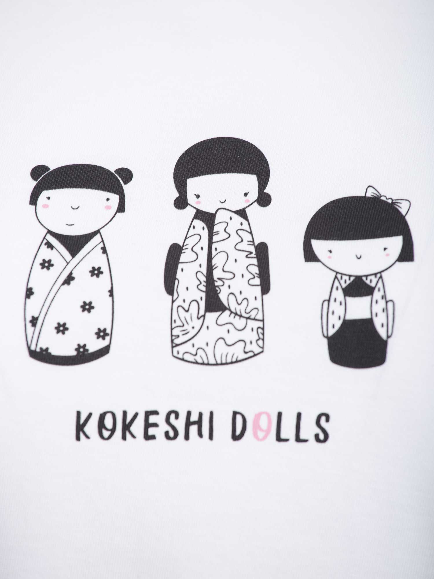 BRILLE Тениска KOKESHI DOLLS