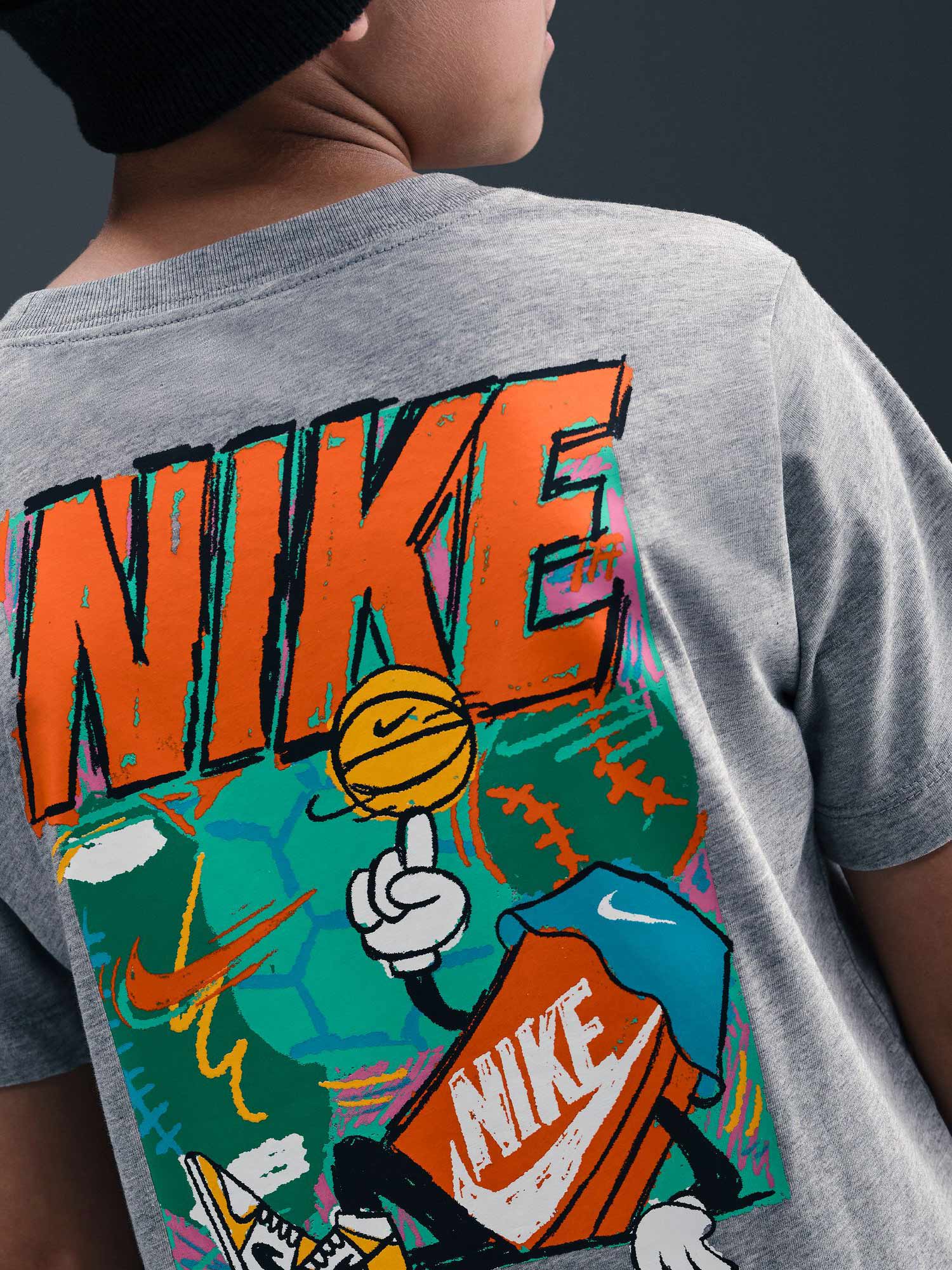 NIKE Тениска K NSW TEE BOXY MULTI SPORT