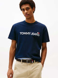 TOMMY JEANS Тениска TJM REG BADGE PLAY TEE