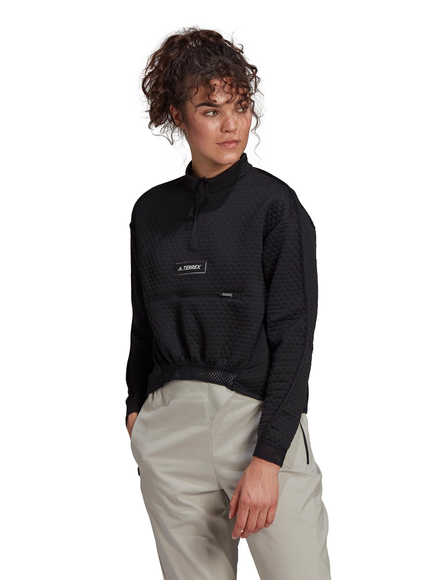 ADIDAS PERFORMANCE Блуза Terrex Hike 1\/2 Zip Fleece