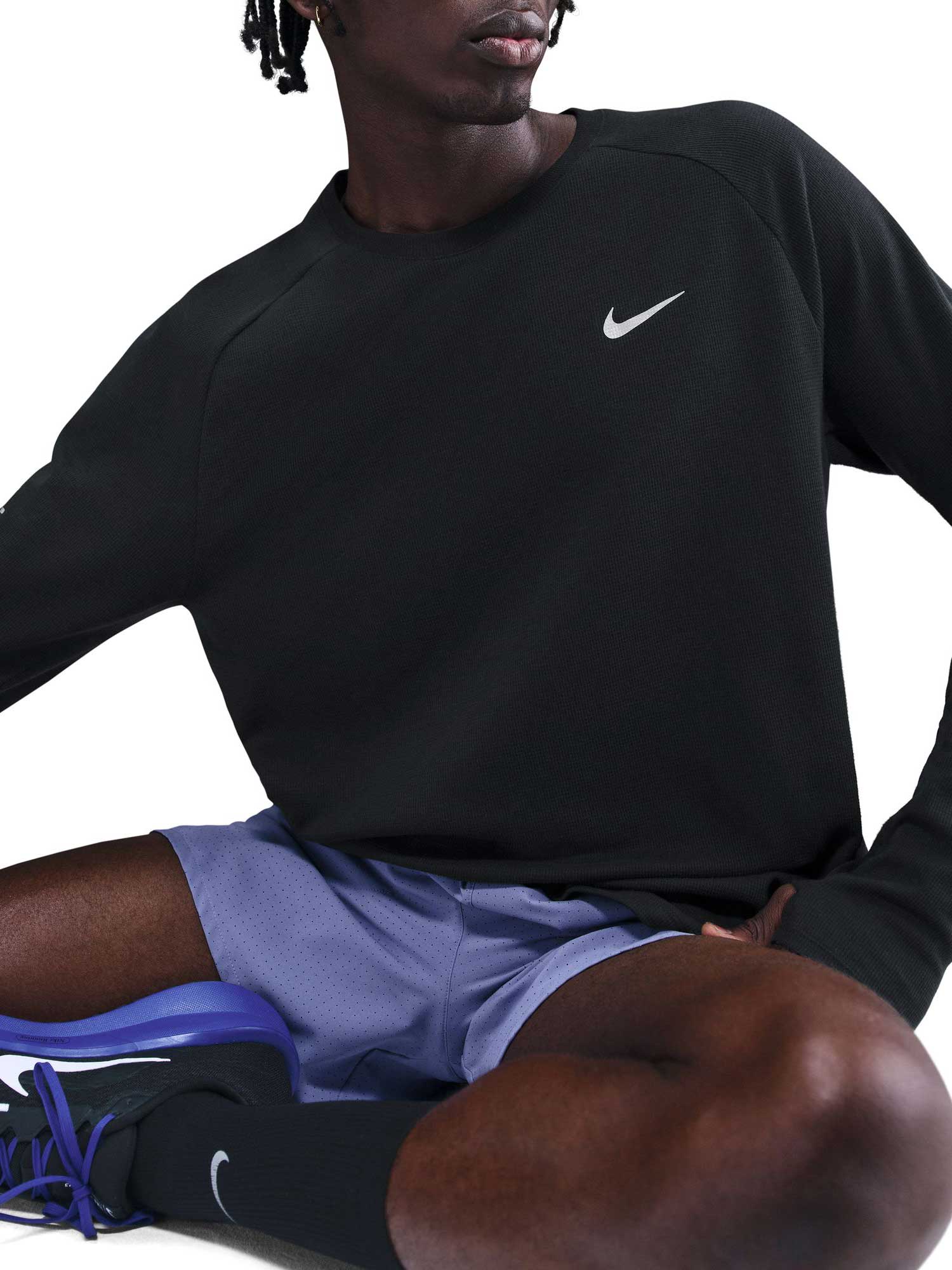 NIKE Блуза M NK DF STRIDE WAFFLE CREW