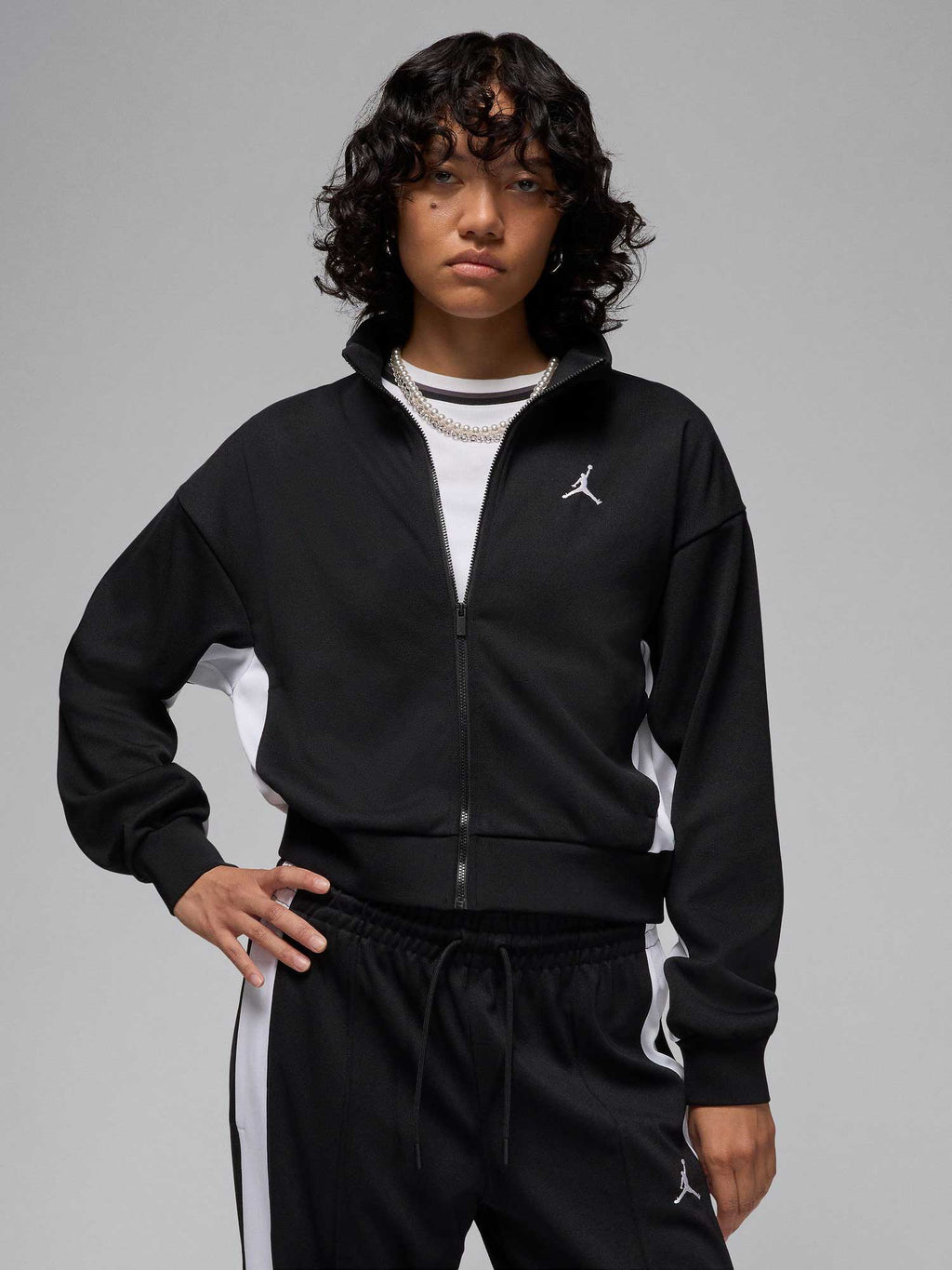 JORDAN Спортно горнище W J KNIT JACKET CORE