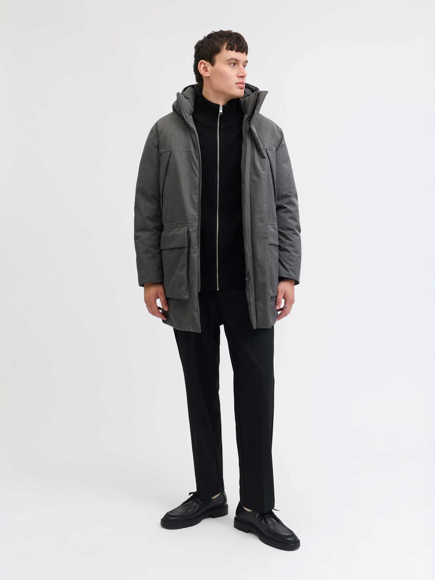 JACK & JONES Яке JPRCCMOON MELANGE PARKA LN