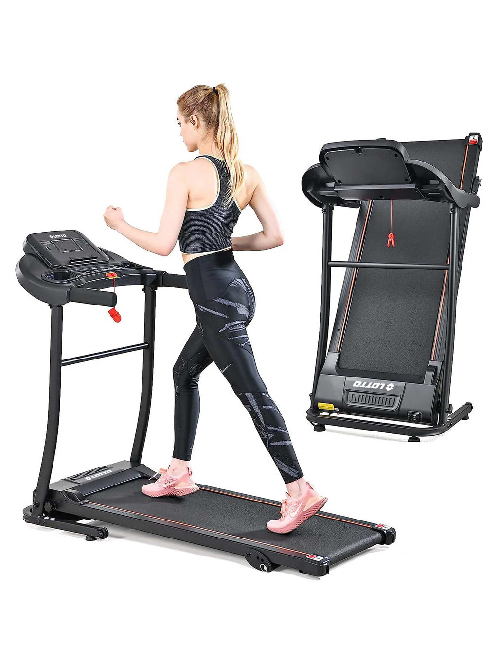 LOTTO FITNESS Smart Бягаща пътека OPTIMA 10 км / 1.5 HP