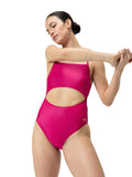 SPEEDO Цял бански WOMENS PRINTED CUT OUT