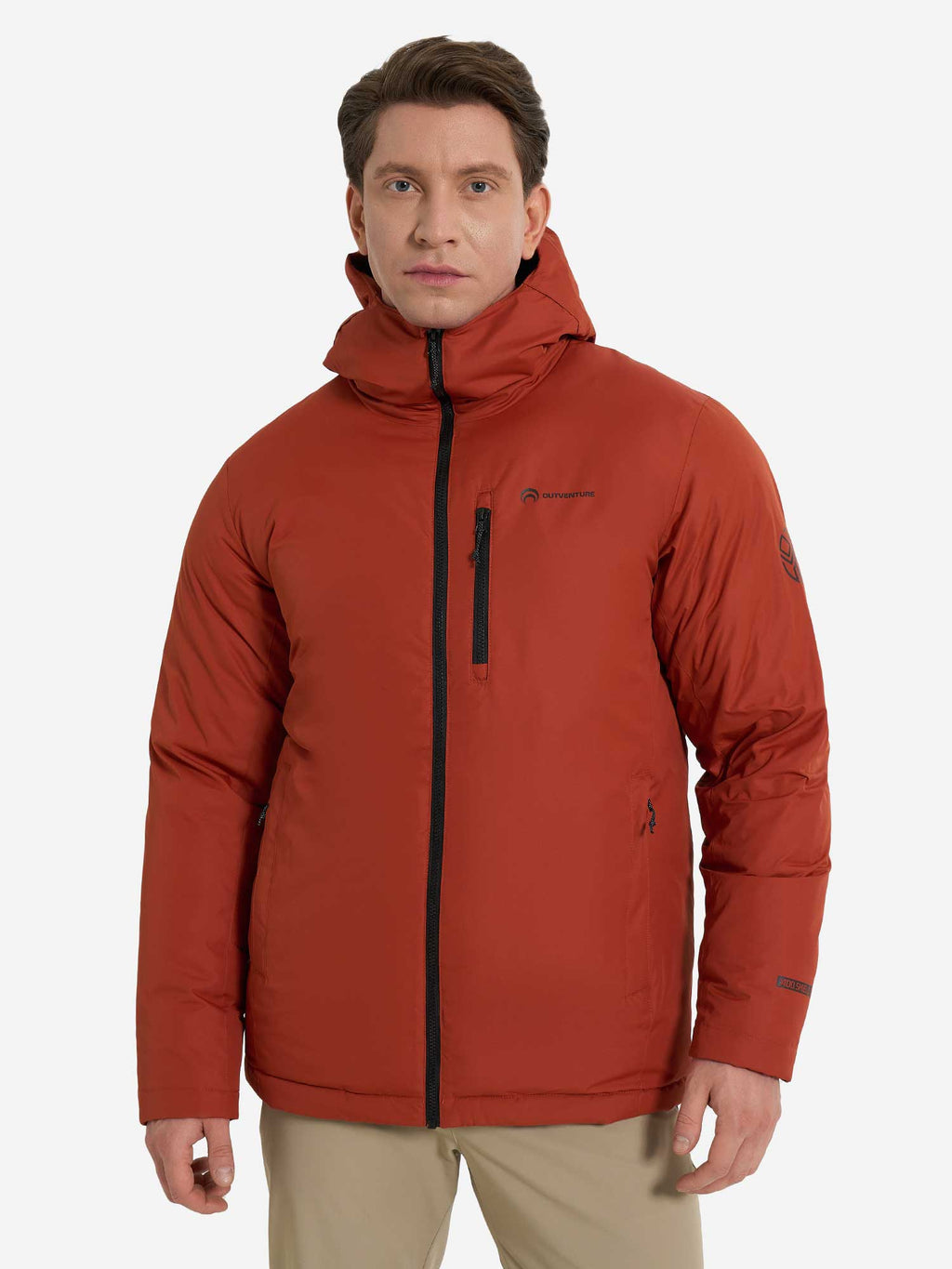 OUTVENTURE Яке Hiking Men's Faux Down Jacket