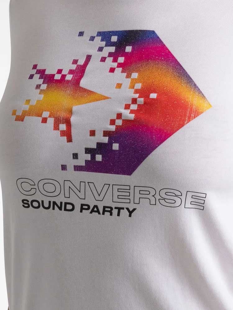 CONVERSE Тениска W STAR CHEVRON INFILL TEE