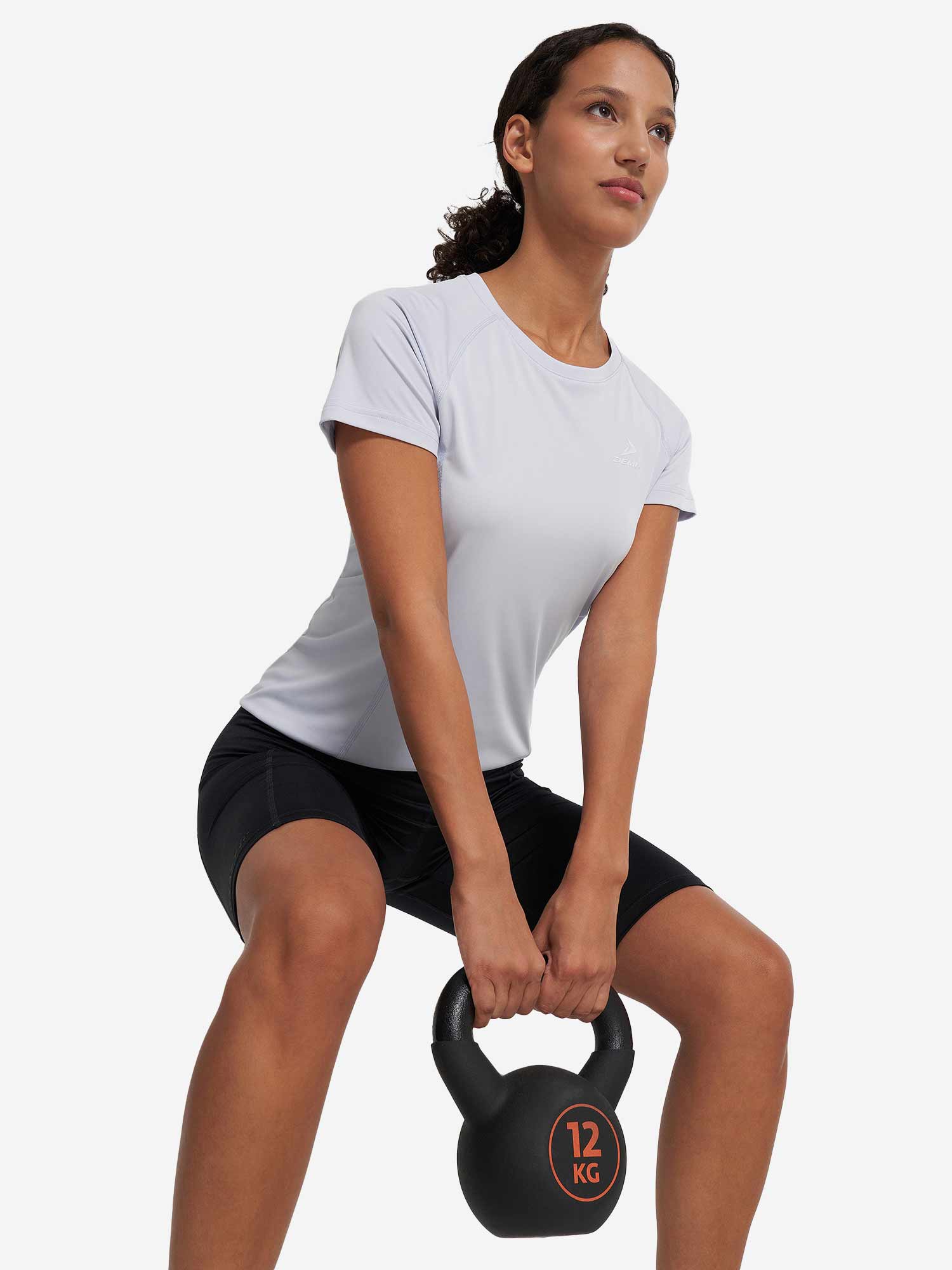 DEMIX Тениска W D Fitness GYM SS T-Shirt
