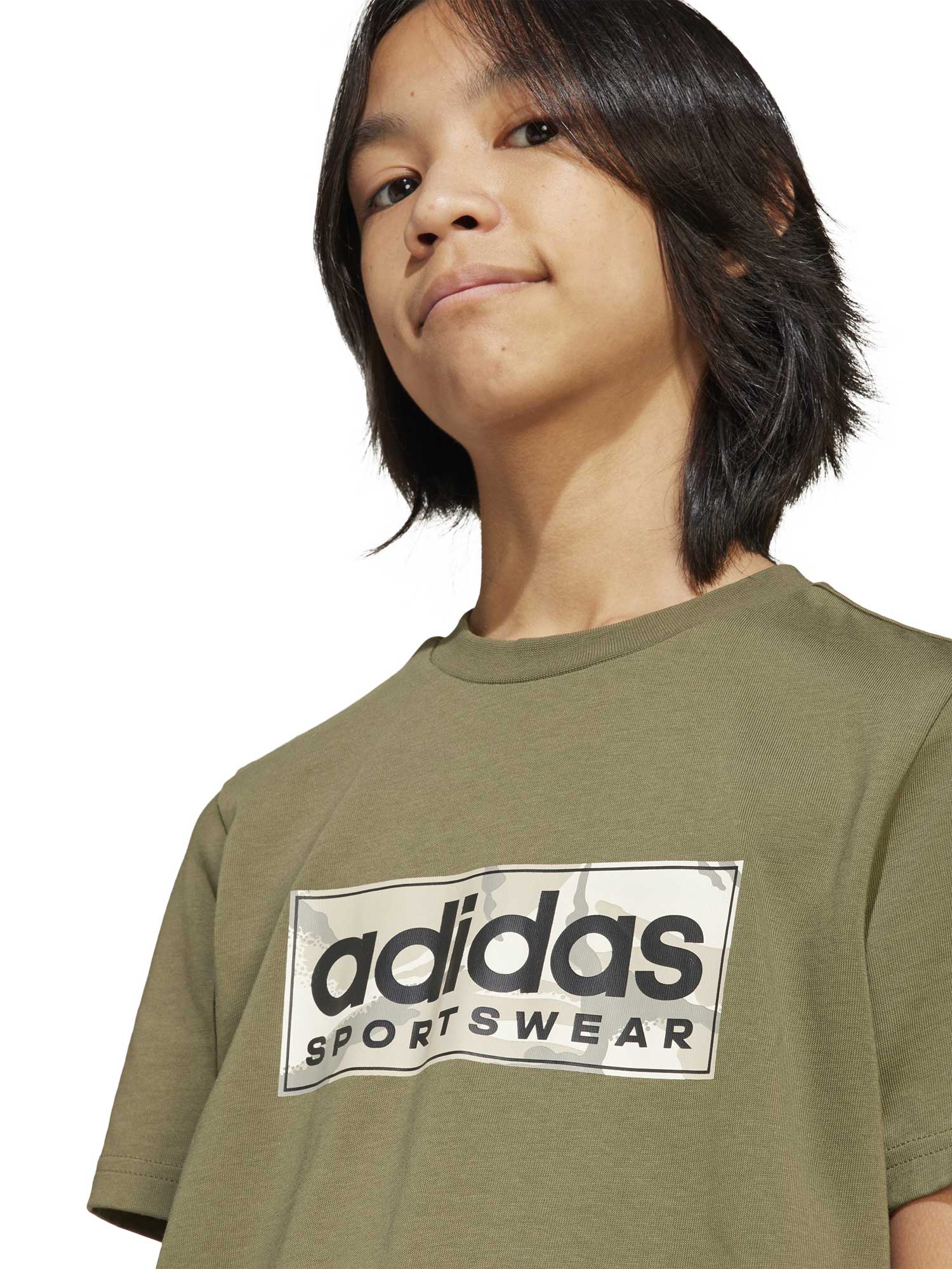 ADIDAS SPORTSWEAR Тениска Camo Linear Graphic T-Shirt Kids