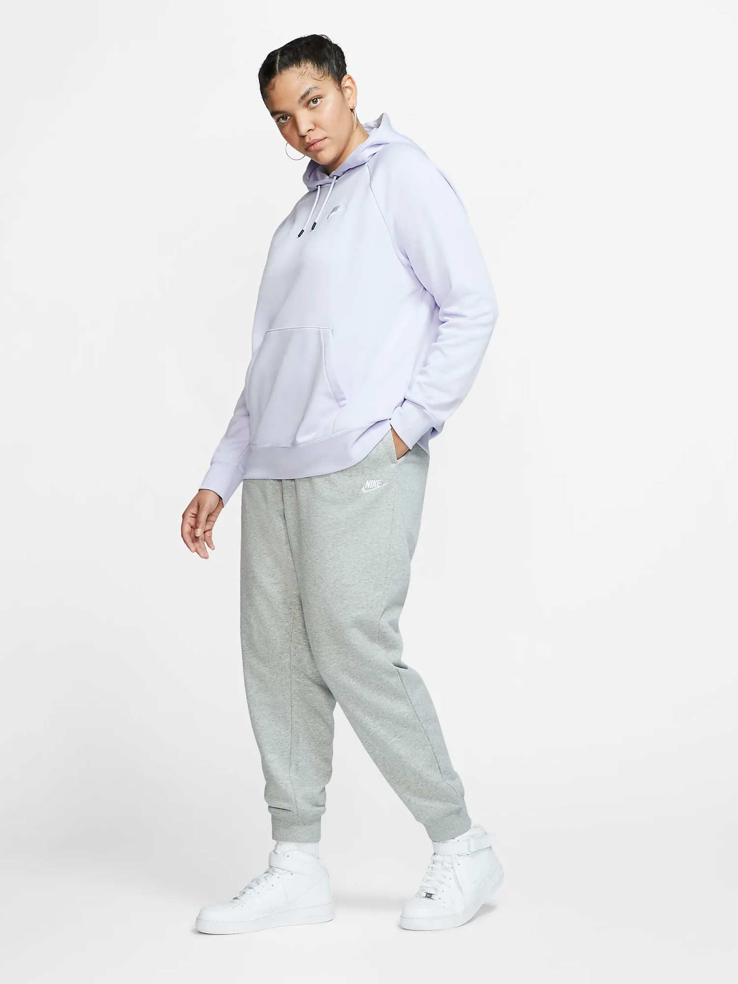 NIKE Спортно долнище ESSNTL FLC MR